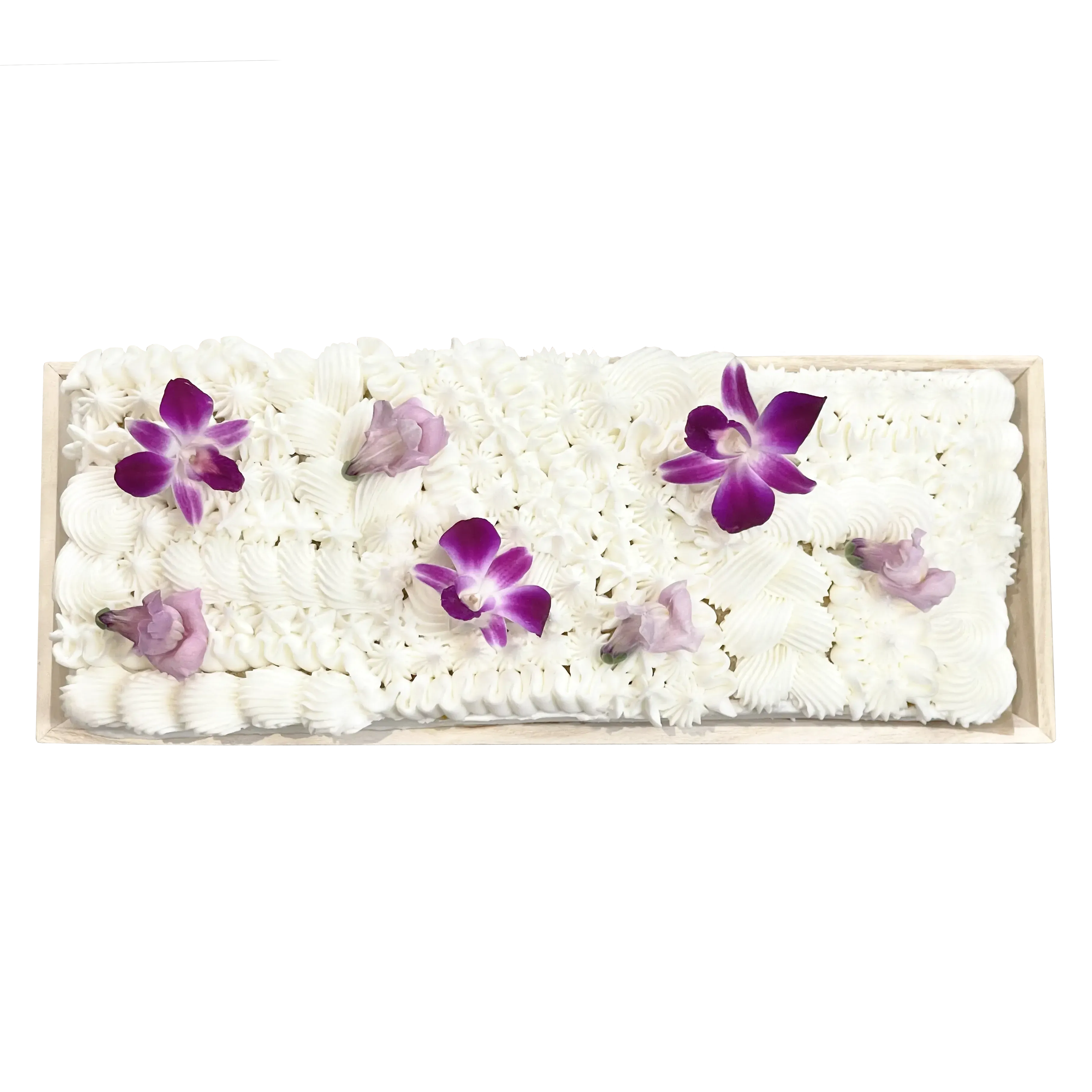Floral Table Runner Cake-Candy & Chocolate-Cured Catering-No Premium Add Ons-Cured Catering