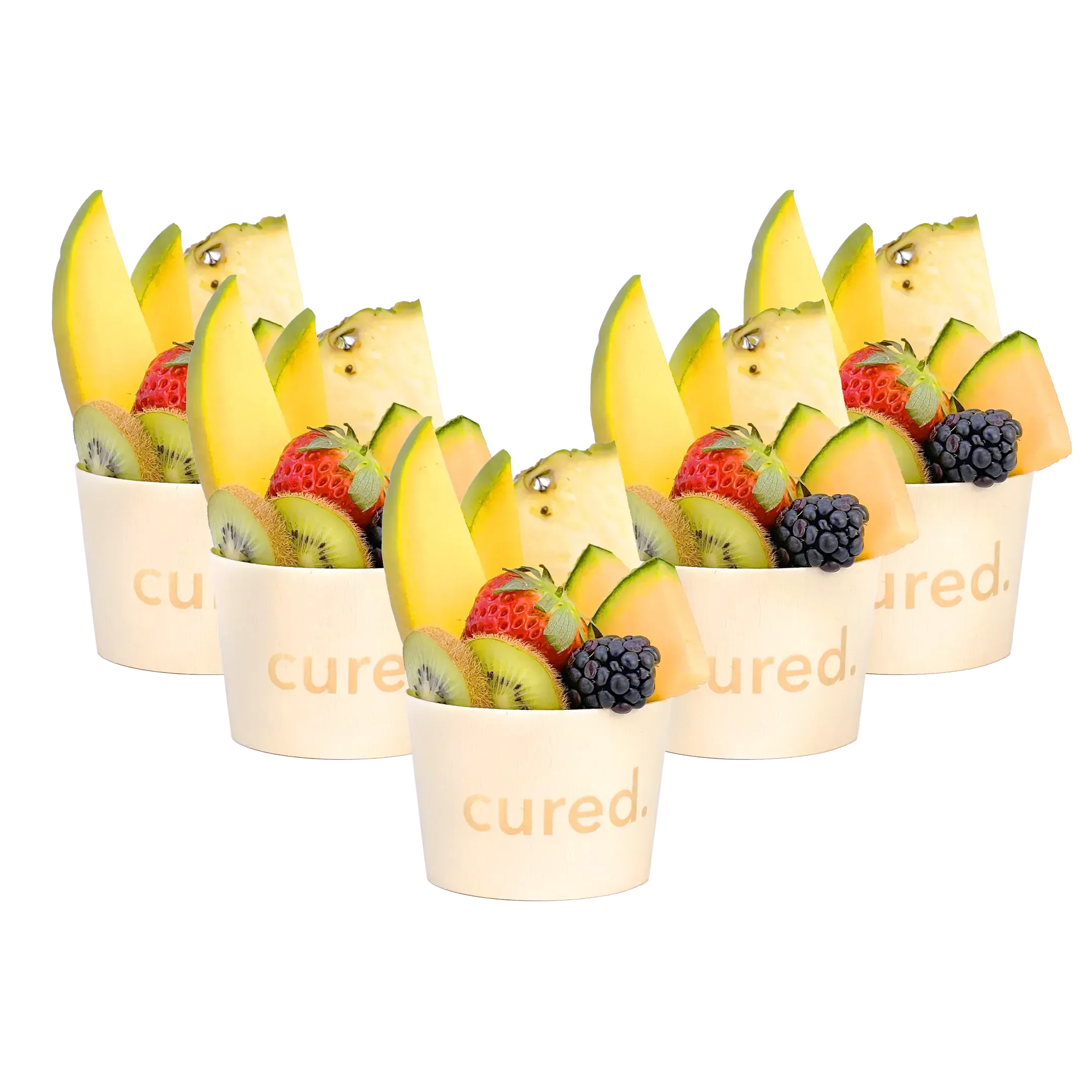 Fresh Fruit Cups-Candy & Chocolate-curedcatering-1 Cup-Cured Catering