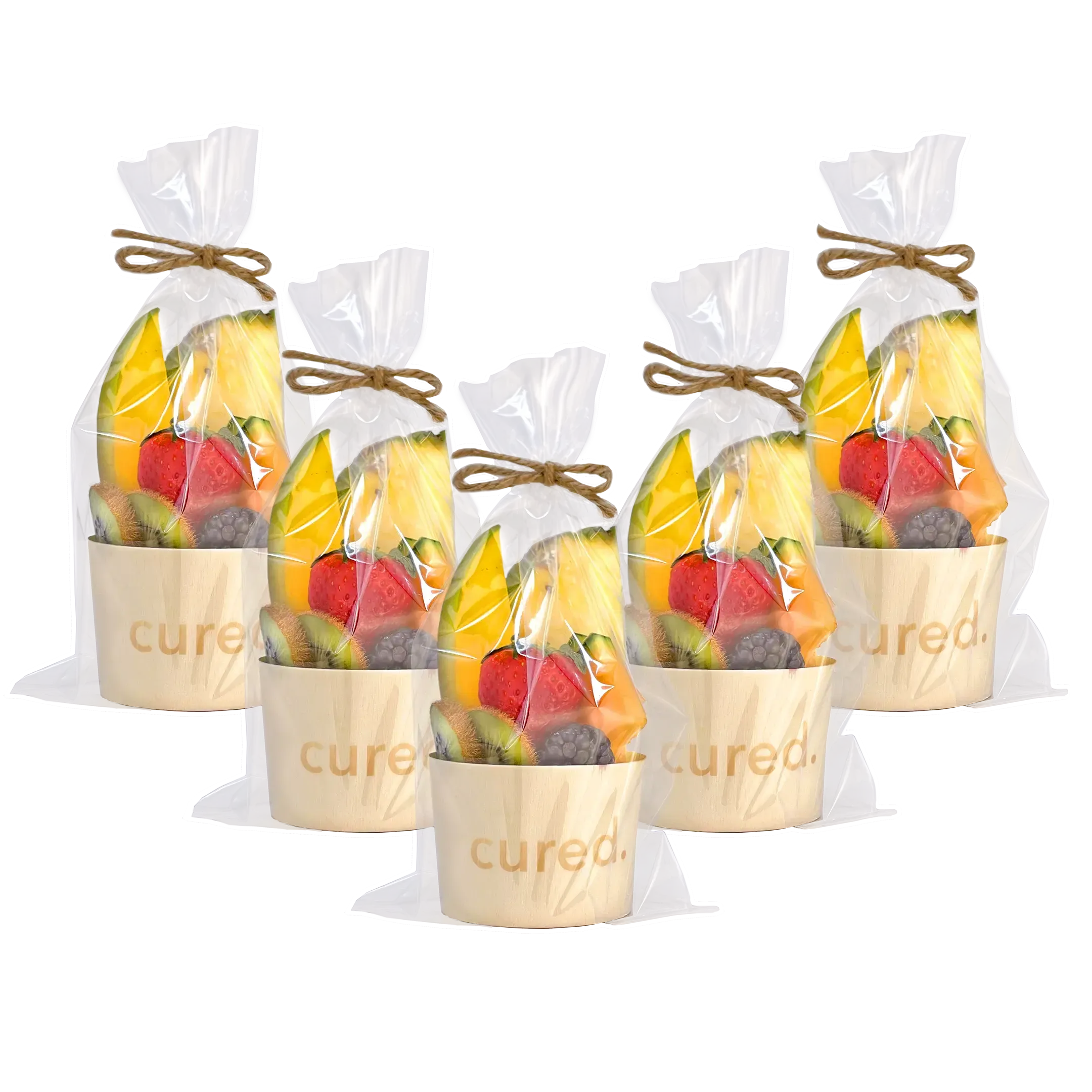 Fresh Fruit Cups-Candy & Chocolate-curedcatering-1 Cup-Cured Catering