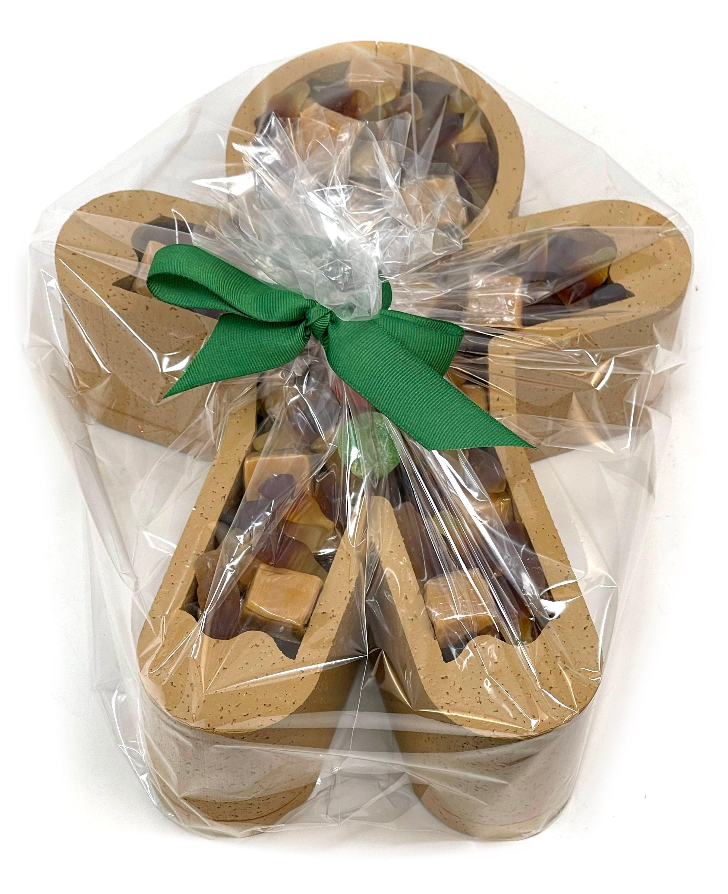 Gingerbread Person Candy Tray-Food Gift Baskets-curedcatering-No Add Ons-Cured Catering