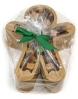 Gingerbread Person Candy Tray-Food Gift Baskets-curedcatering-No Add Ons-Cured Catering