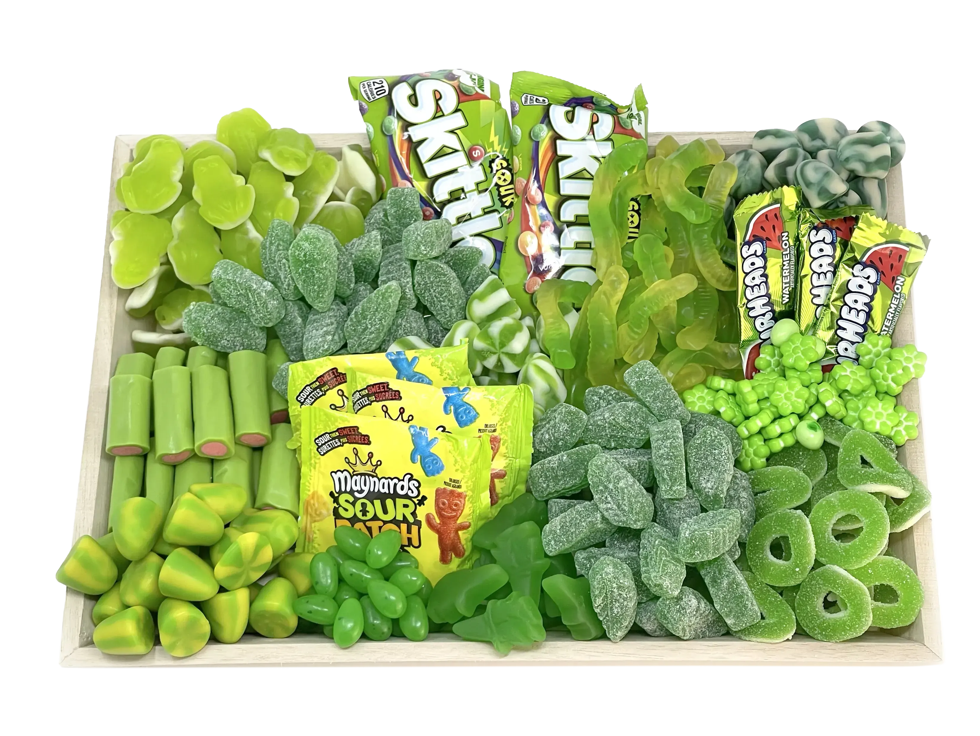 Green Candy Platter-Candy & Chocolate-Cured Catering-Medium-Cured Catering