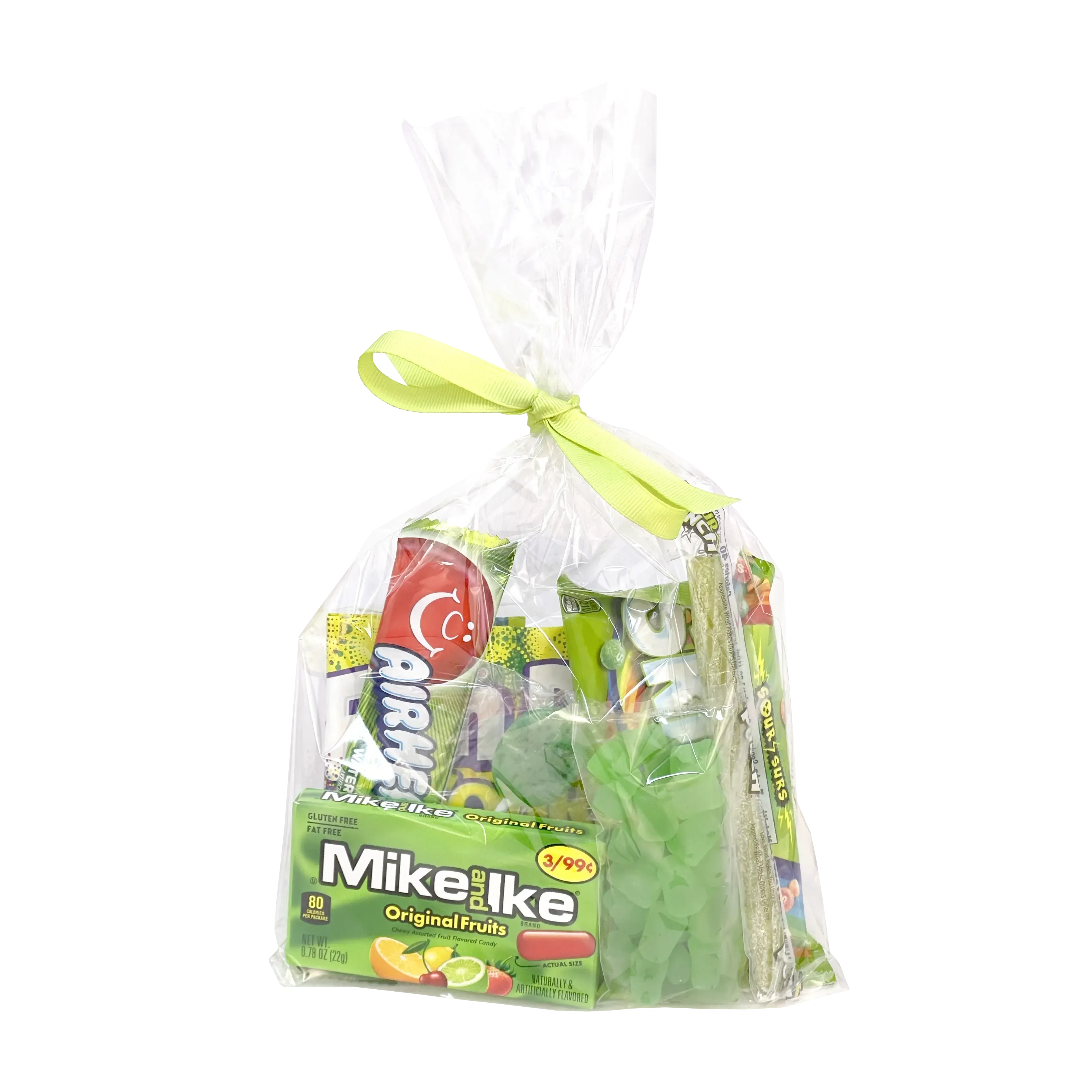 Green Loot Bags-Candy & Chocolate-curedcatering-One Loot Bag-No Dietary-Cured Catering
