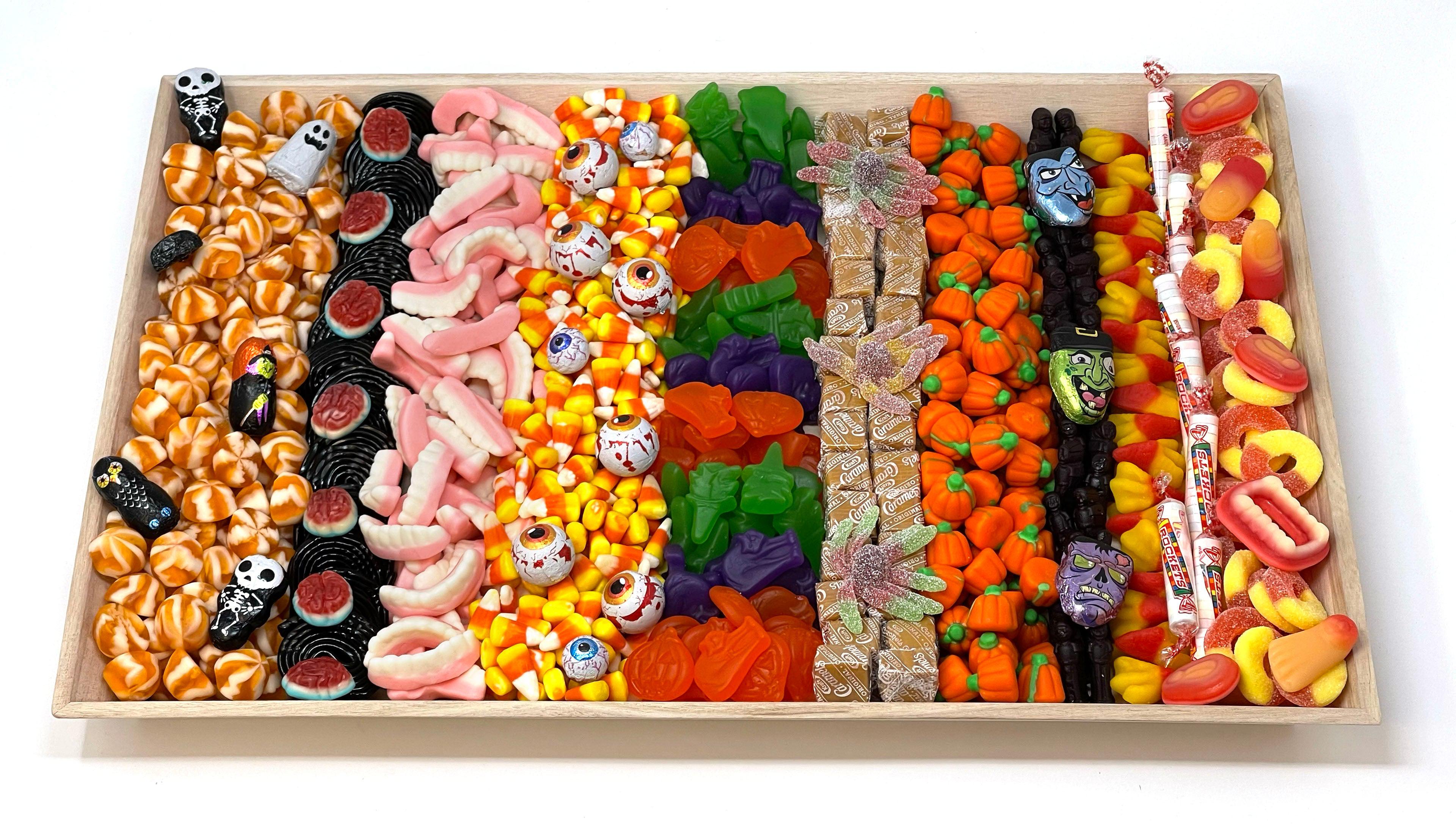 Halloween Candy Platter-Charcuterie-Corporate Catering Toronto-Best Charcuterie-Catering Toronto-Cured Catering