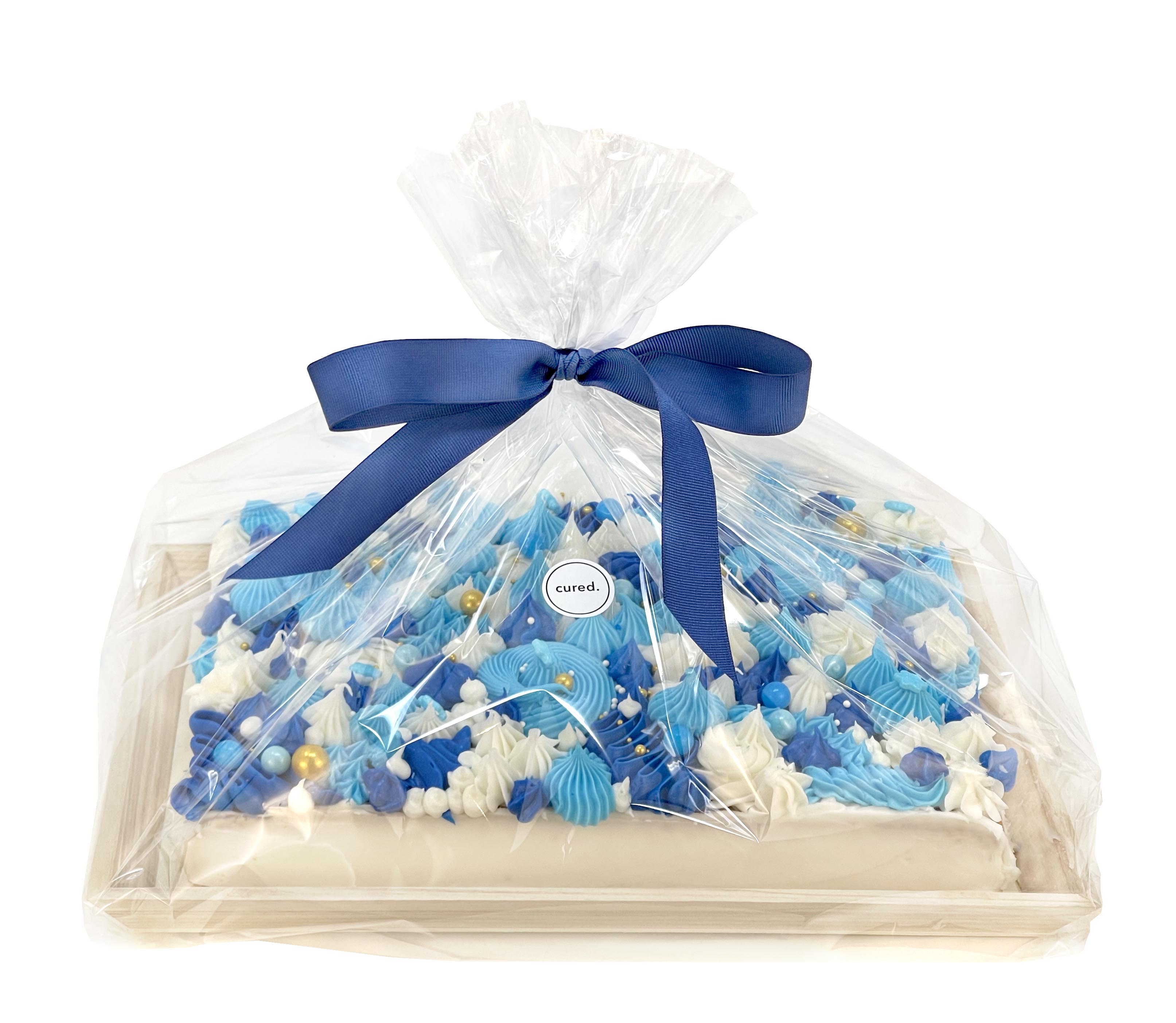 Hanukkah Cake-Food Gift Baskets-Cured Catering-Medium-Vanilla-Cured Catering