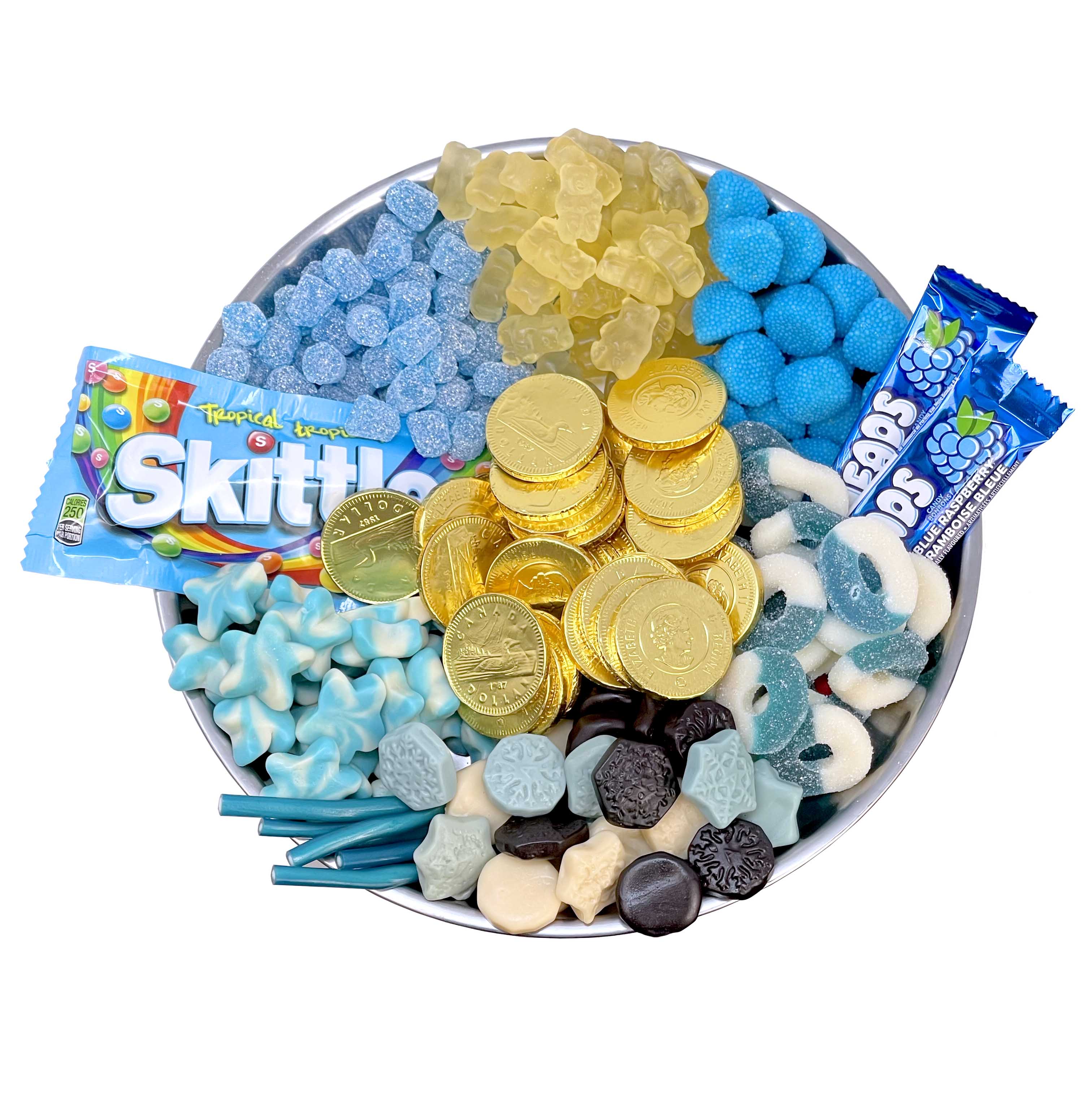 Hanukkah Candy Platter-Candy & Chocolate-Cured Catering-No Add Ons-Small-Cured Catering