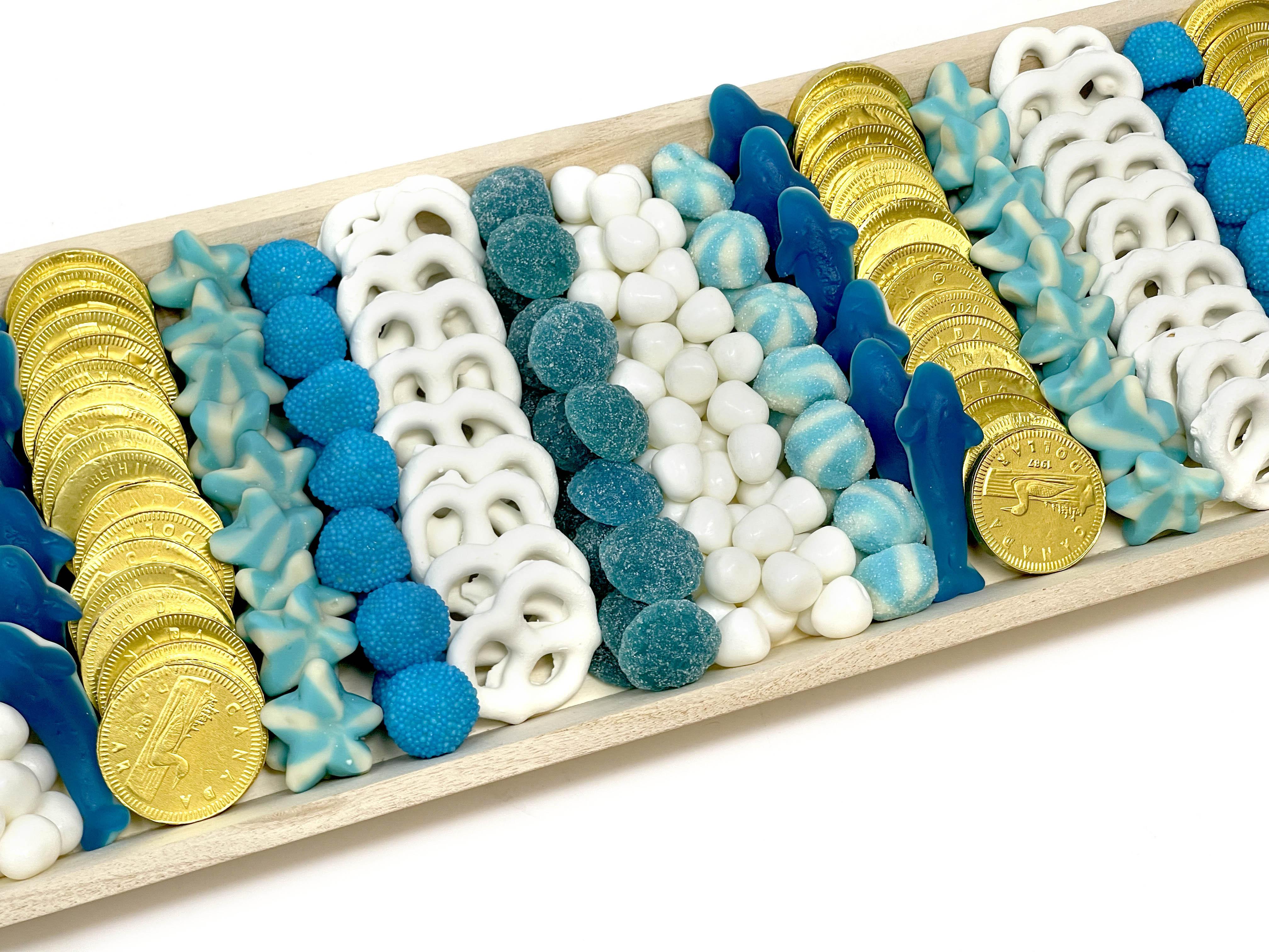 Hanukkah Candy Tray-Candy &amp; Chocolate-curedcatering-Small-No Add Ons-Cured Catering