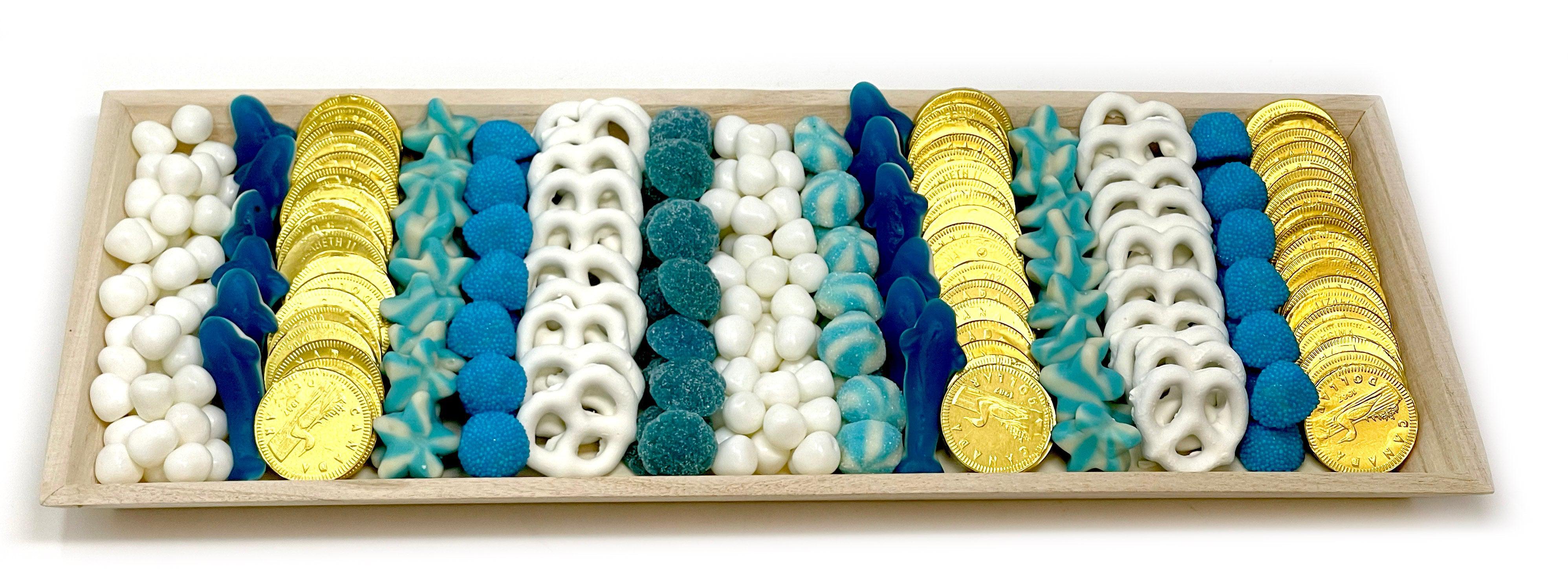 Hanukkah Candy Tray-Candy &amp; Chocolate-curedcatering-Small-No Add Ons-Cured Catering