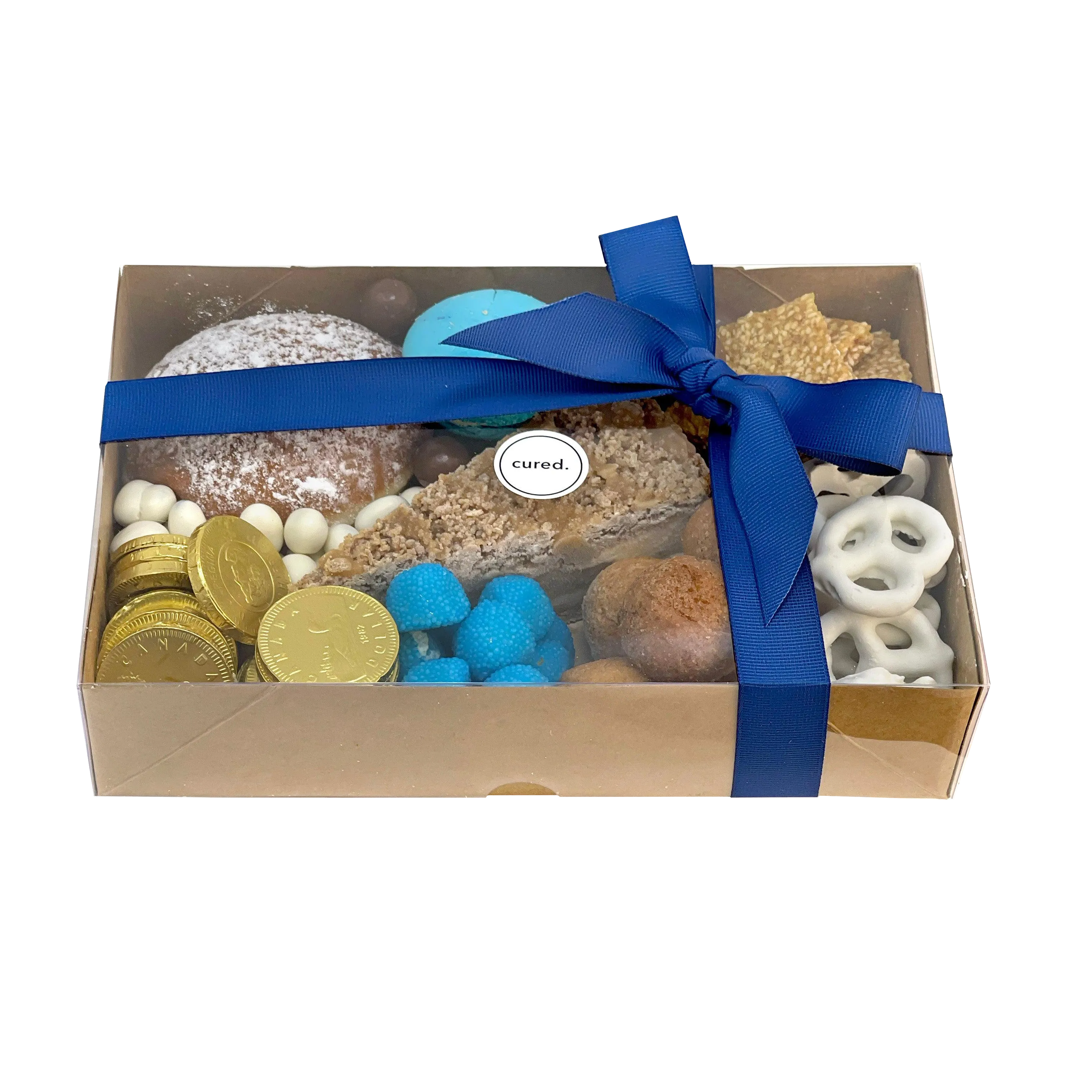 Hanukkah Dessert Box-Cured Catering-Personal-Dessert Box-No Add Ons-Cured Catering