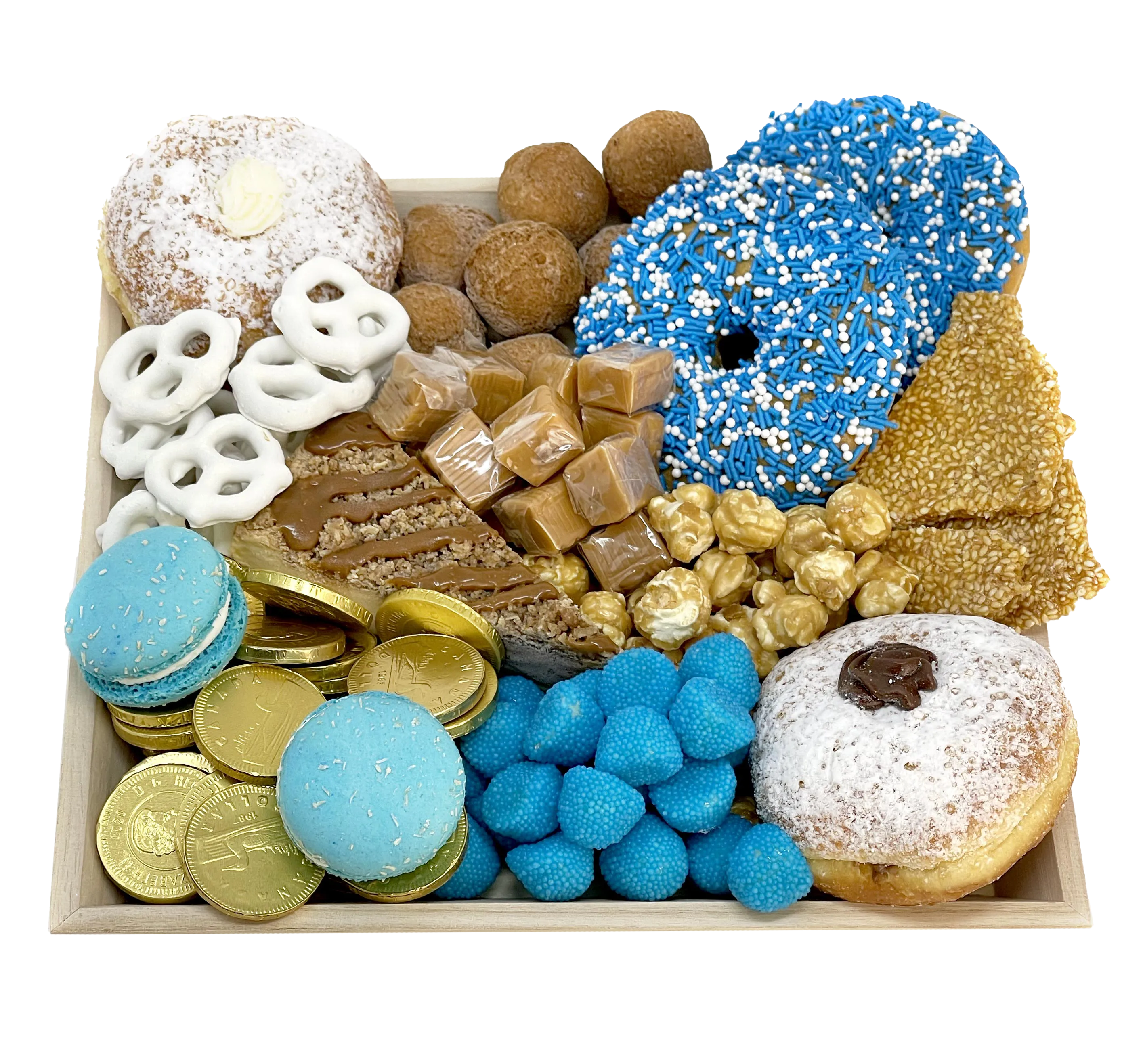 Hanukkah Dessert Tray-curedcatering-Small-No Add Ons-Cured Catering