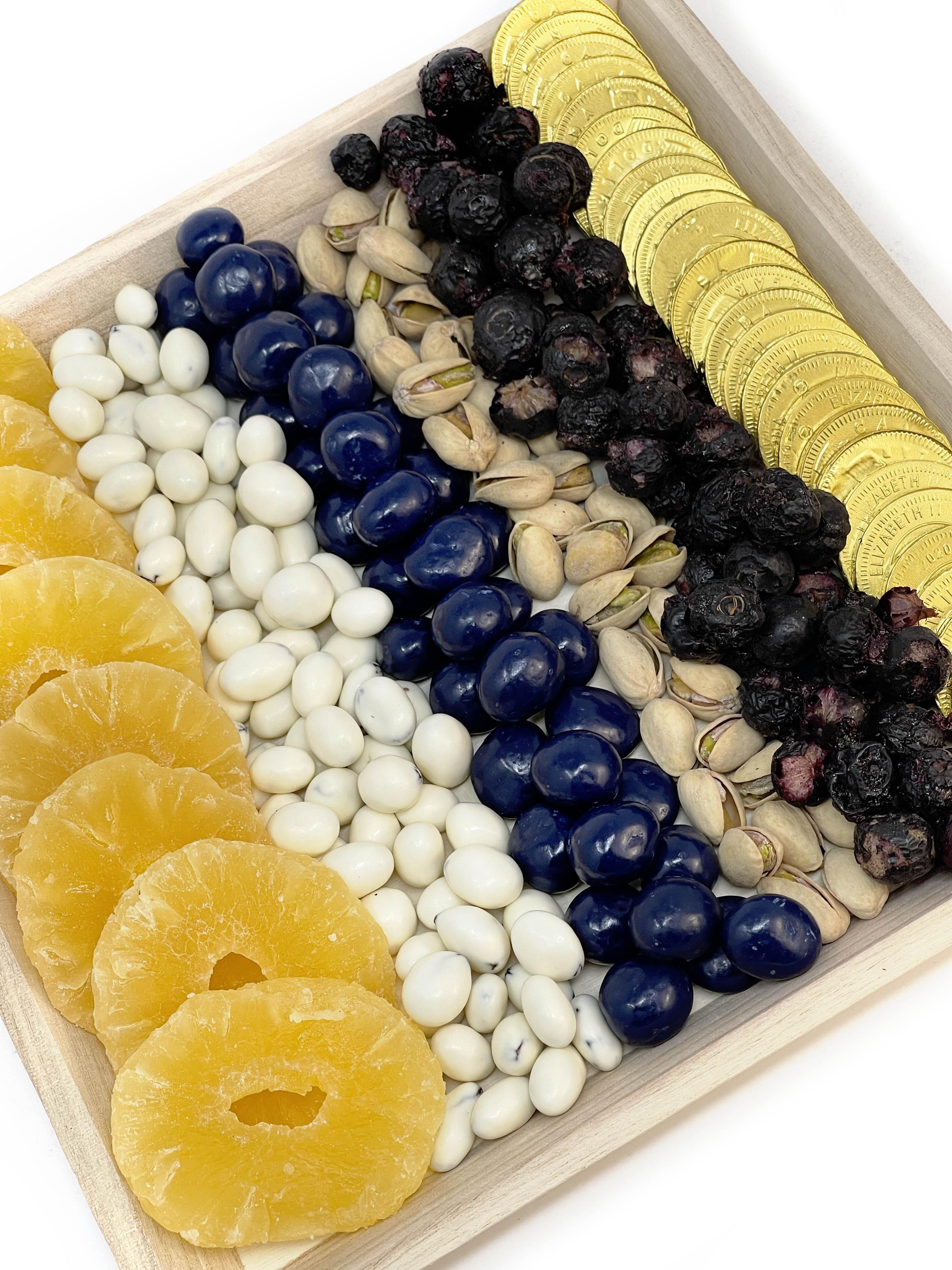 Hanukkah Dried Fruit and Nut Tray-Charcuterie-Corporate Catering Toronto-Best Charcuterie-Catering Toronto-Cured Catering