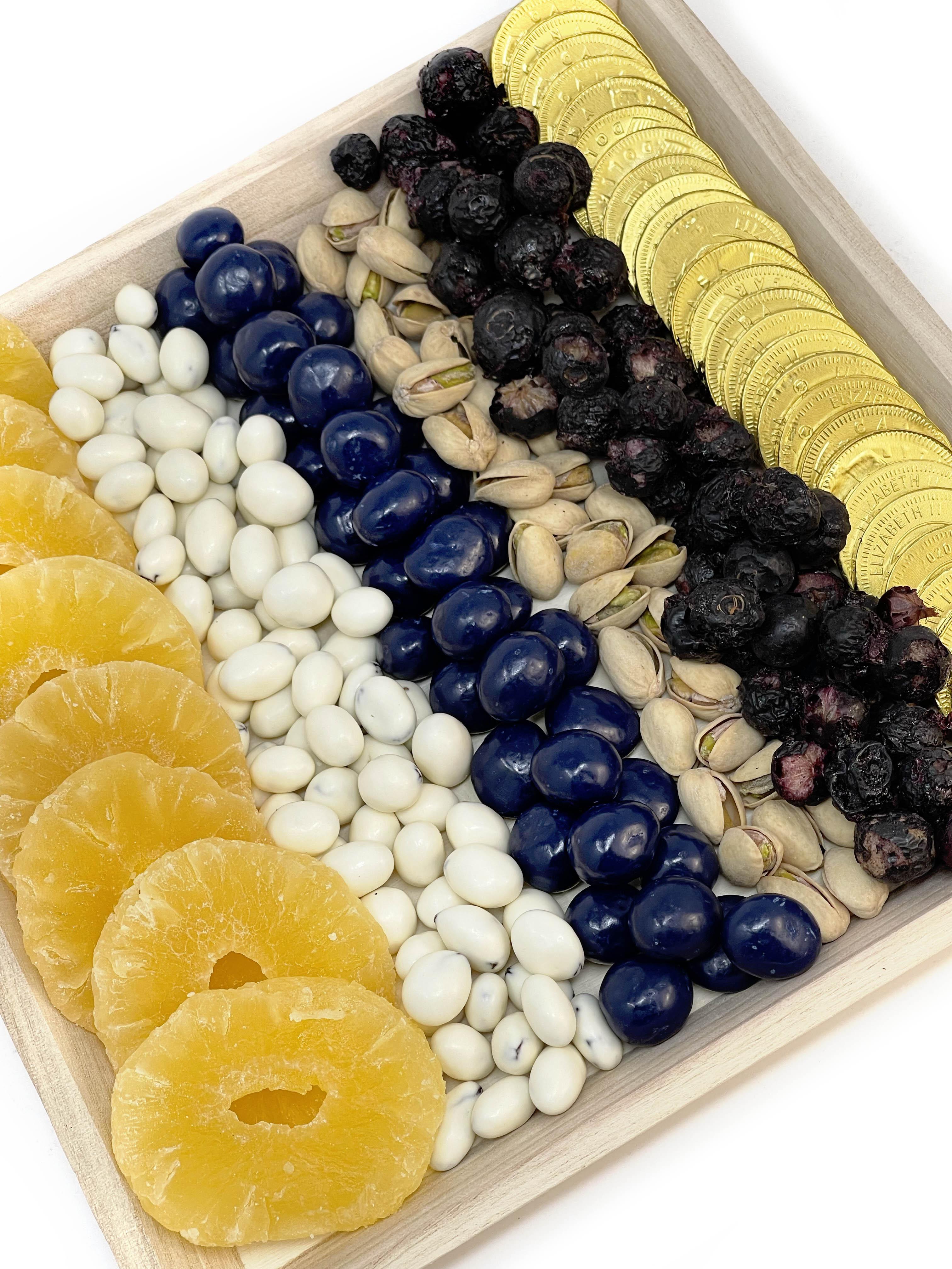 Hanukkah Dried Fruit and Nut Tray-curedcatering-No Add Ons-Cured Catering