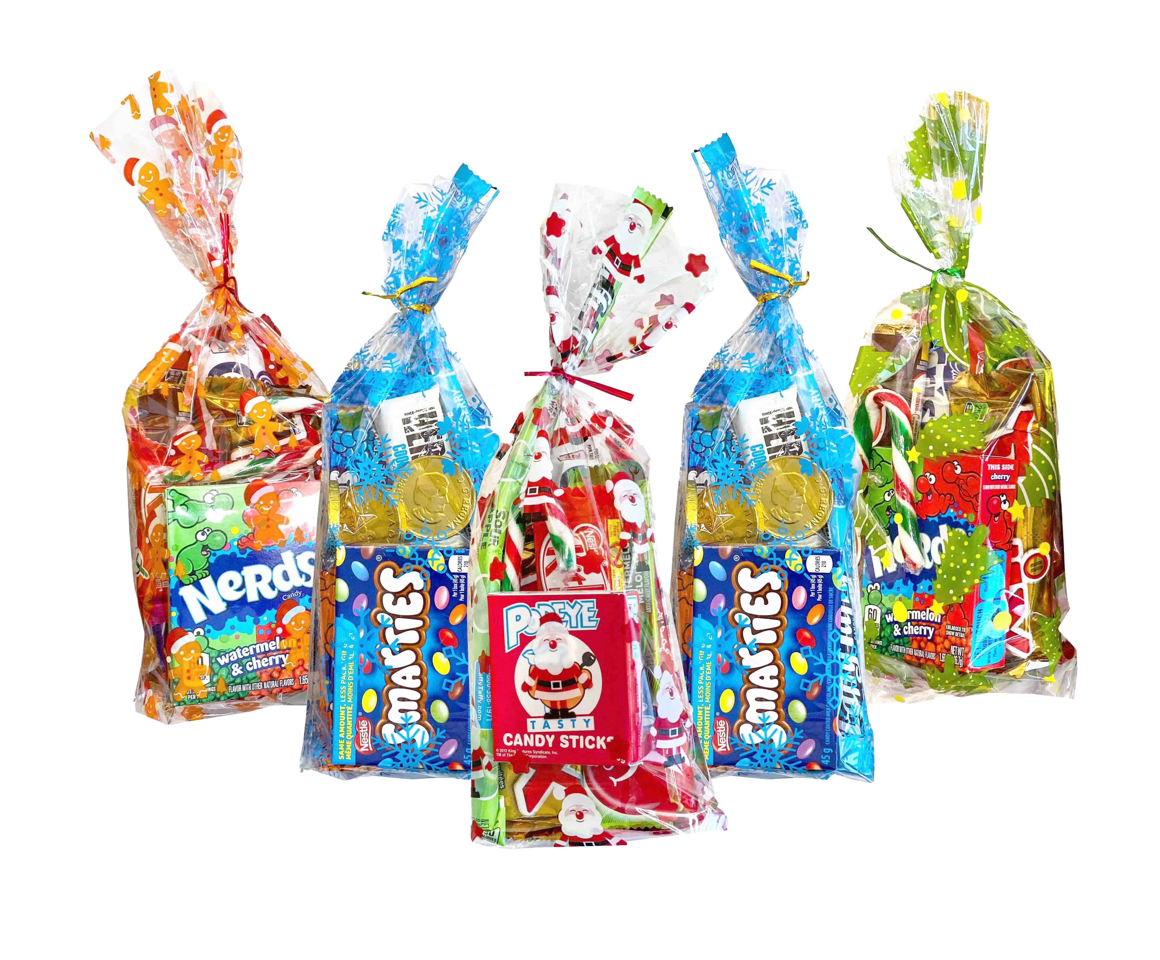 Holiday Loot Bags-curedcatering-One Christmas Loot Bag-Cured Catering