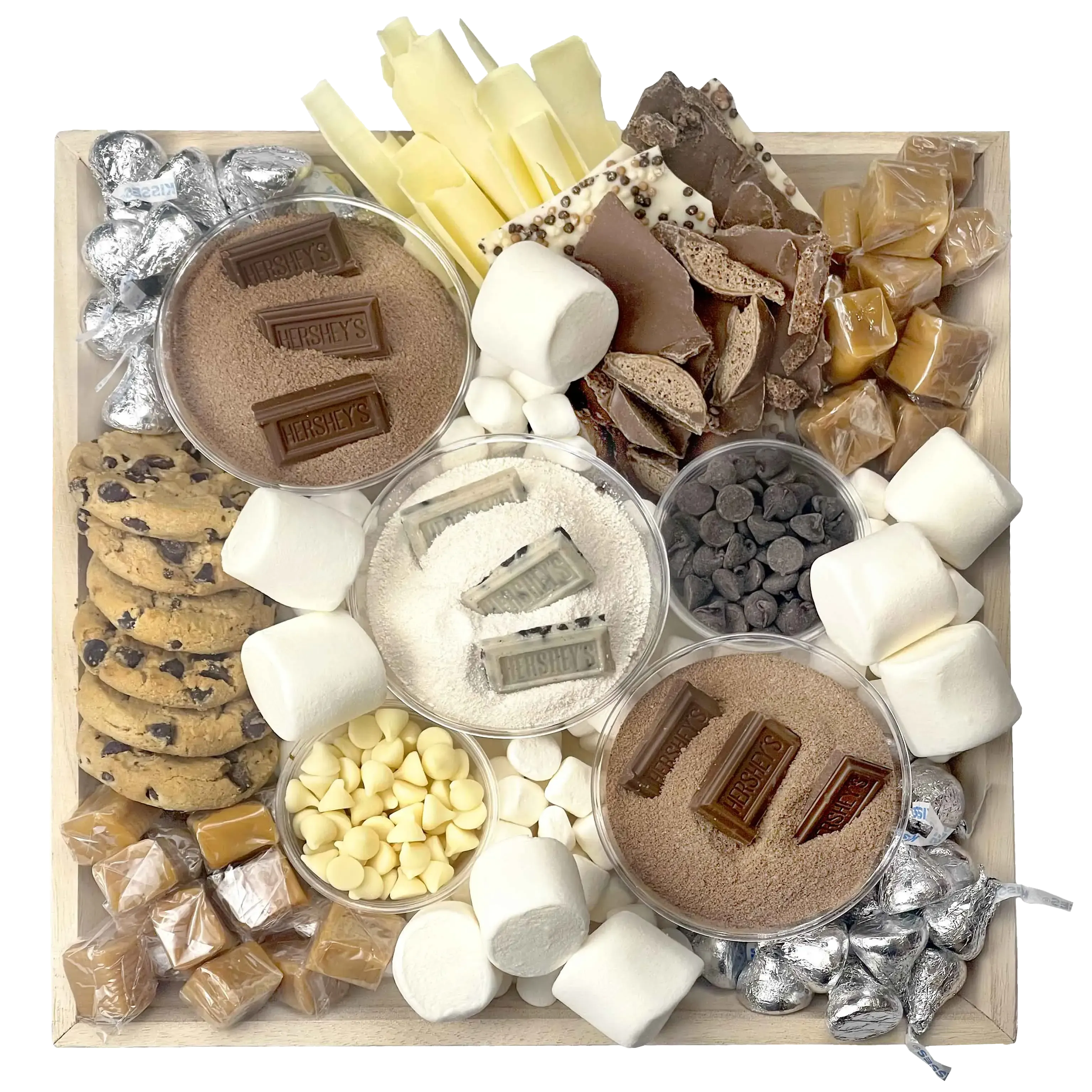 Hot Cocoa Tray-Food Gift Baskets-curedcatering-Cured Catering