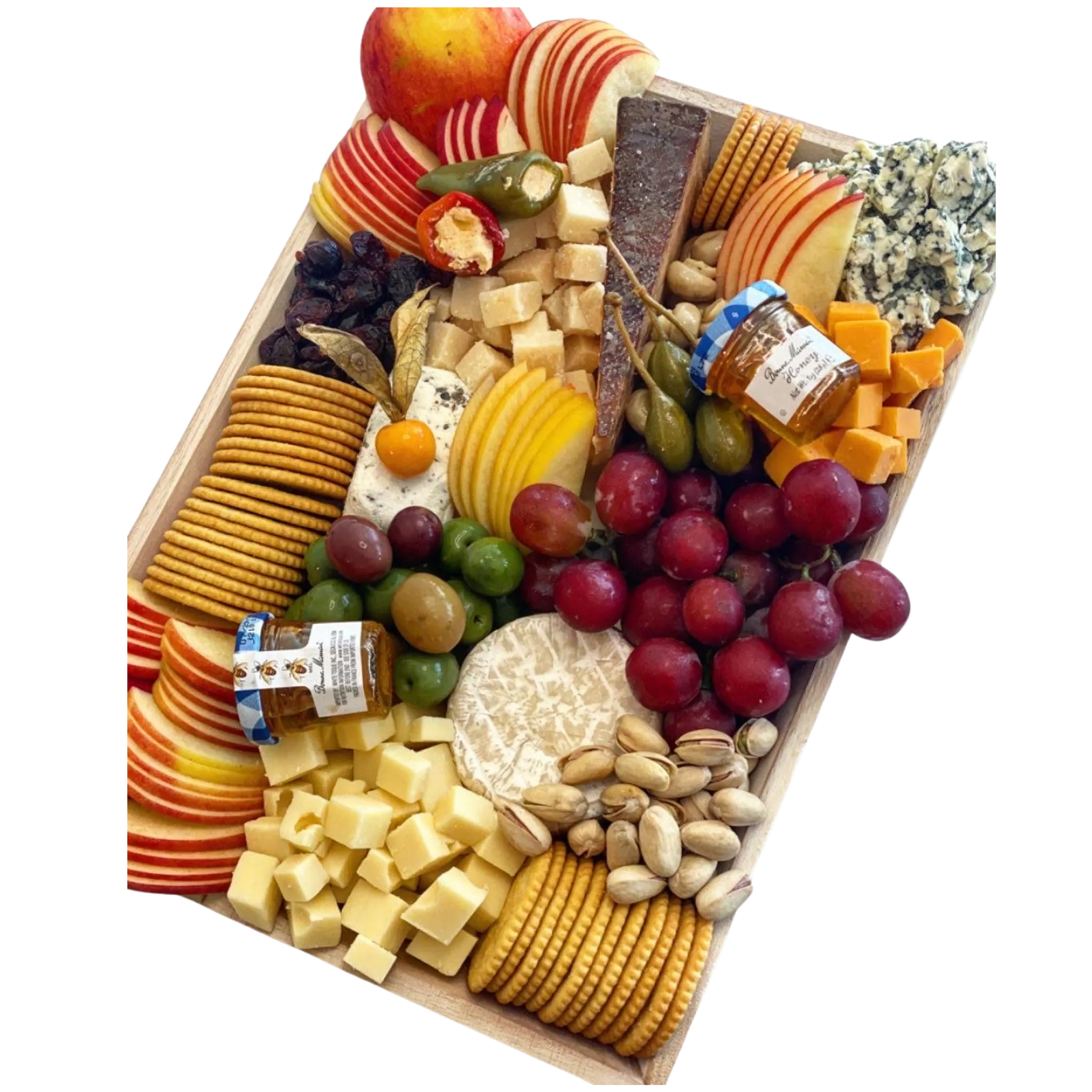 Apple + Cheese Tray-curedcatering-Small-No Dietary-Cured Catering