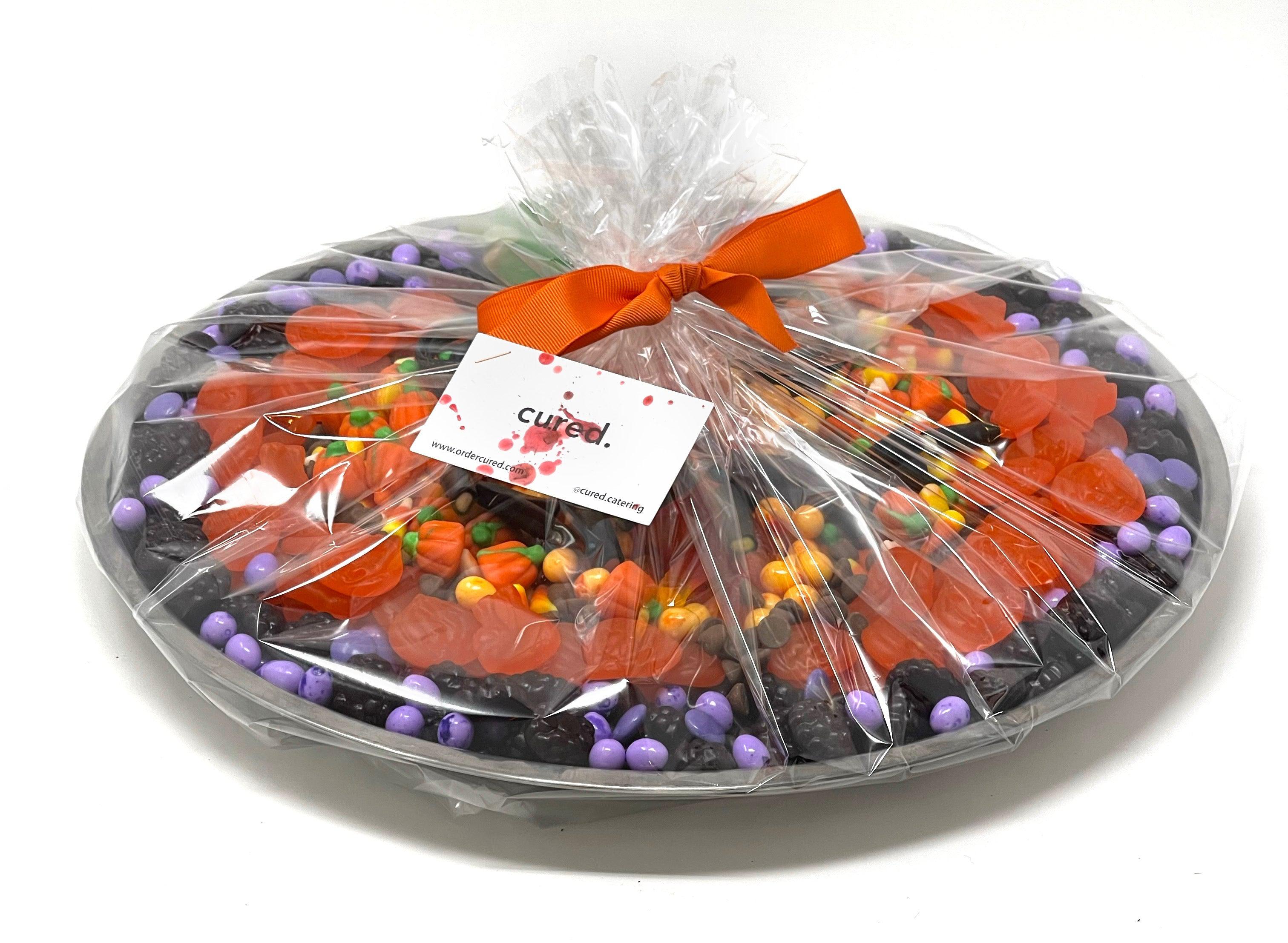 Jack-O'-Lantern Candy Tray-Candy & Chocolate-Cured Catering-Cured Catering