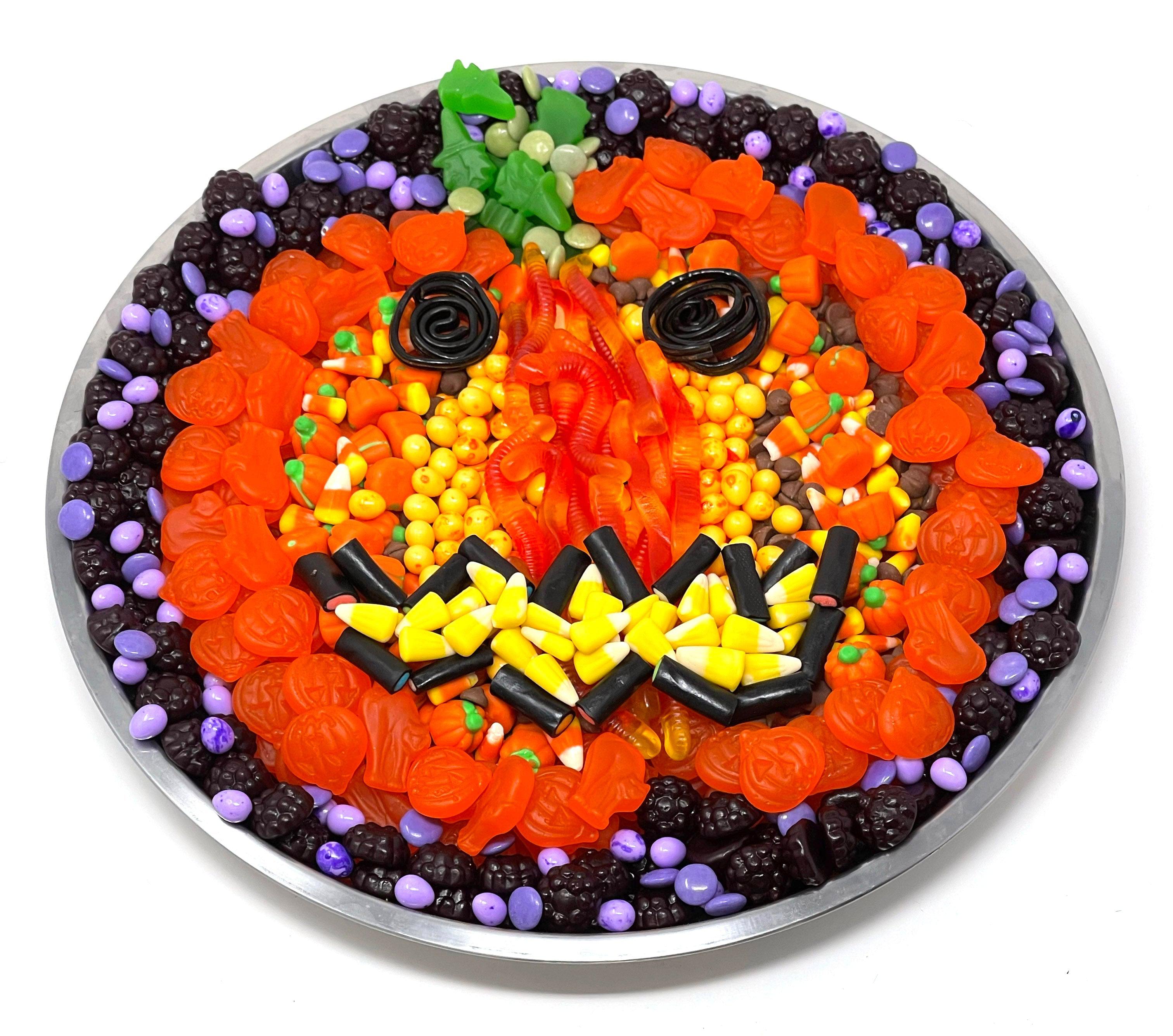 Jack-O&#39;-Lantern Candy Tray-Charcuterie-Corporate Catering Toronto-Best Charcuterie-Catering Toronto-Cured Catering