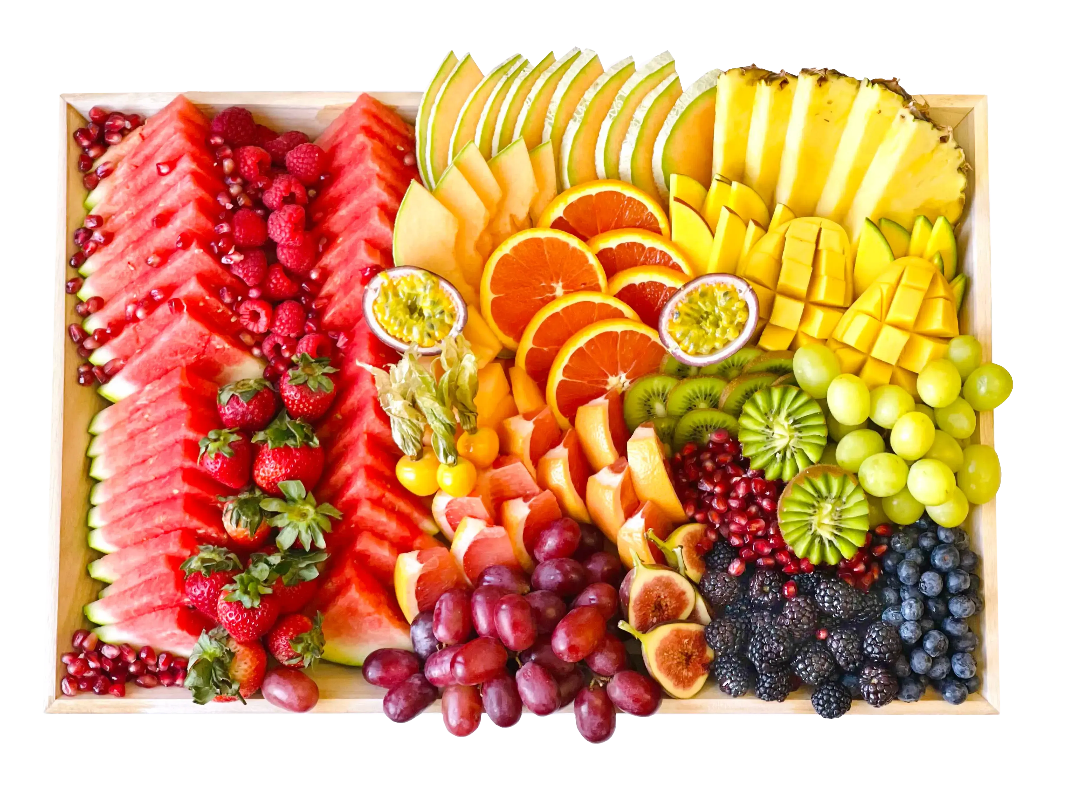 Large Fruit Tray-Food Gift Baskets-curedcatering-Cured Catering