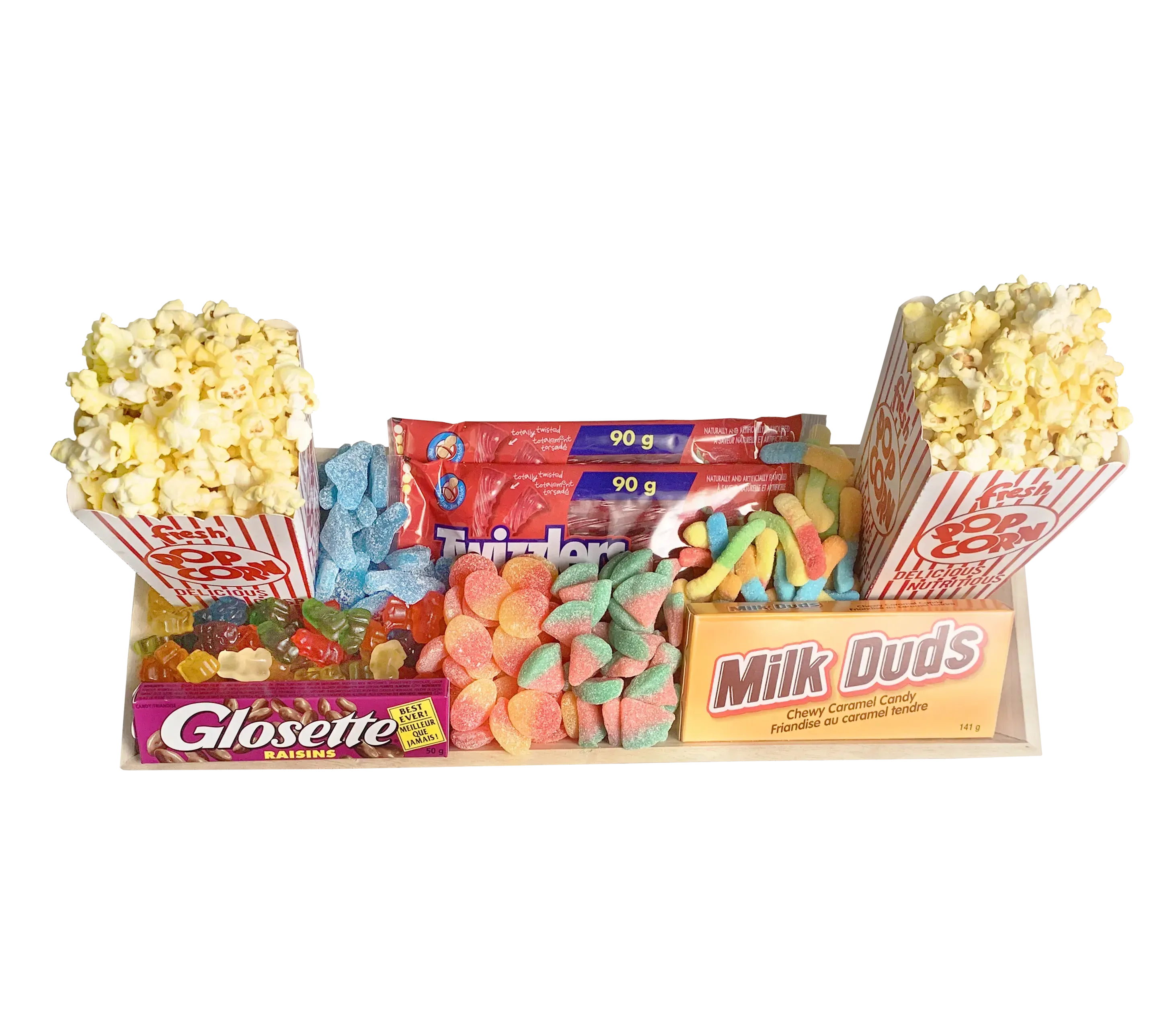 Large Movie Night Tray-loot bags-curedcatering-Regular-Cured Catering