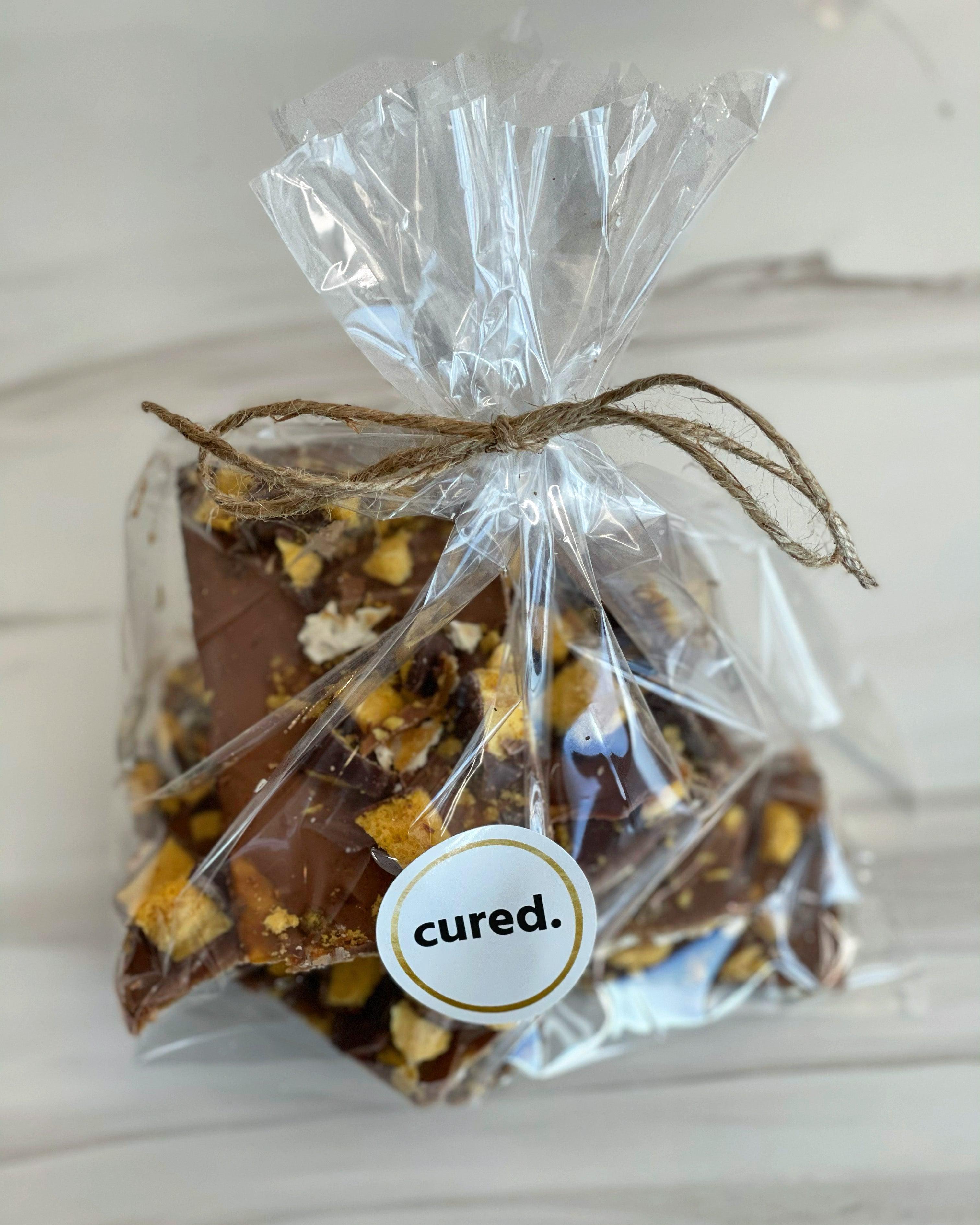 Matzah Crunch-Candy &amp; Chocolate-curedcatering-Crunchie-Cured Catering