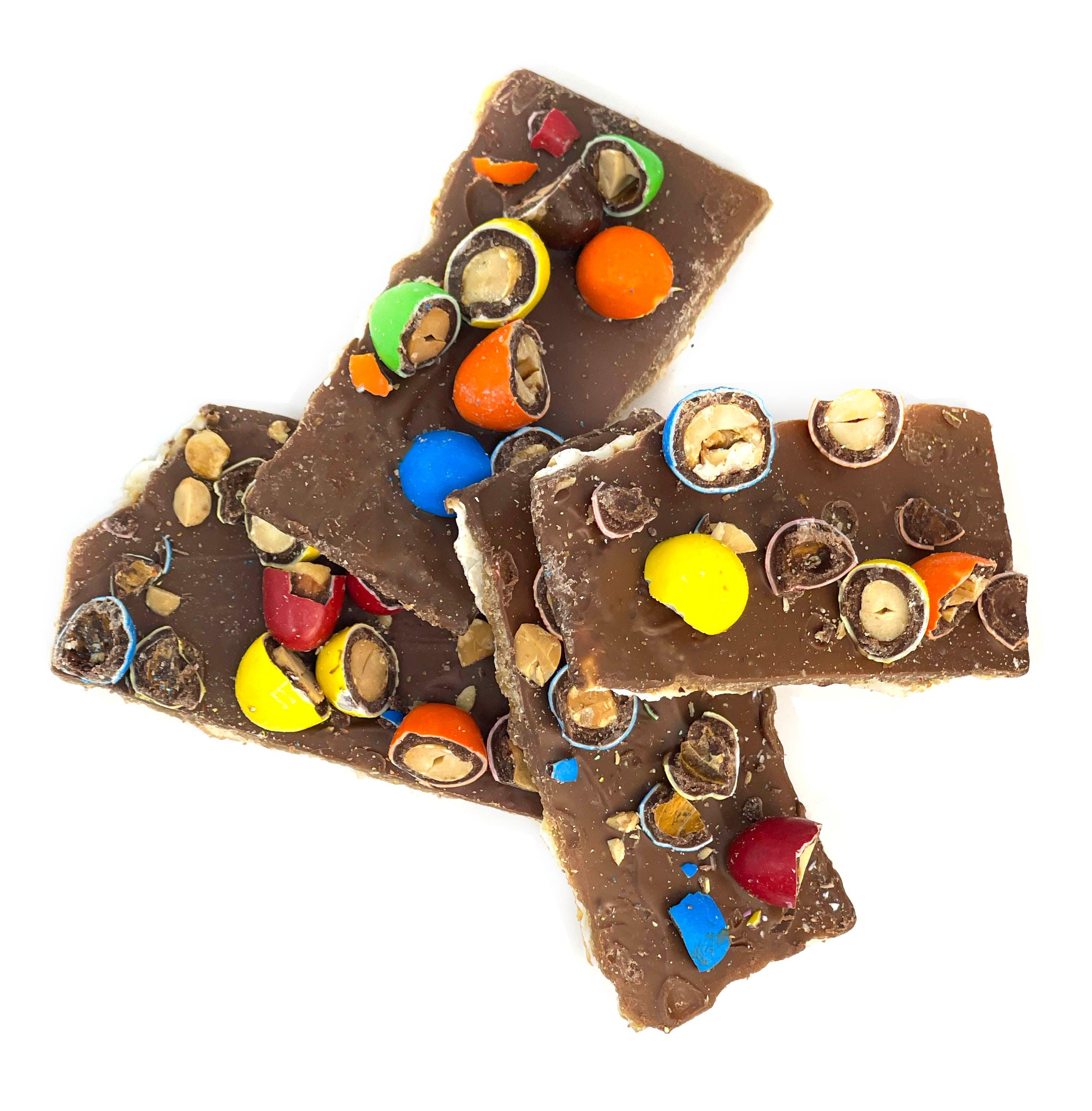 Matzah Crunch-Candy &amp; Chocolate-curedcatering-Peanut M&amp;M's-Cured Catering