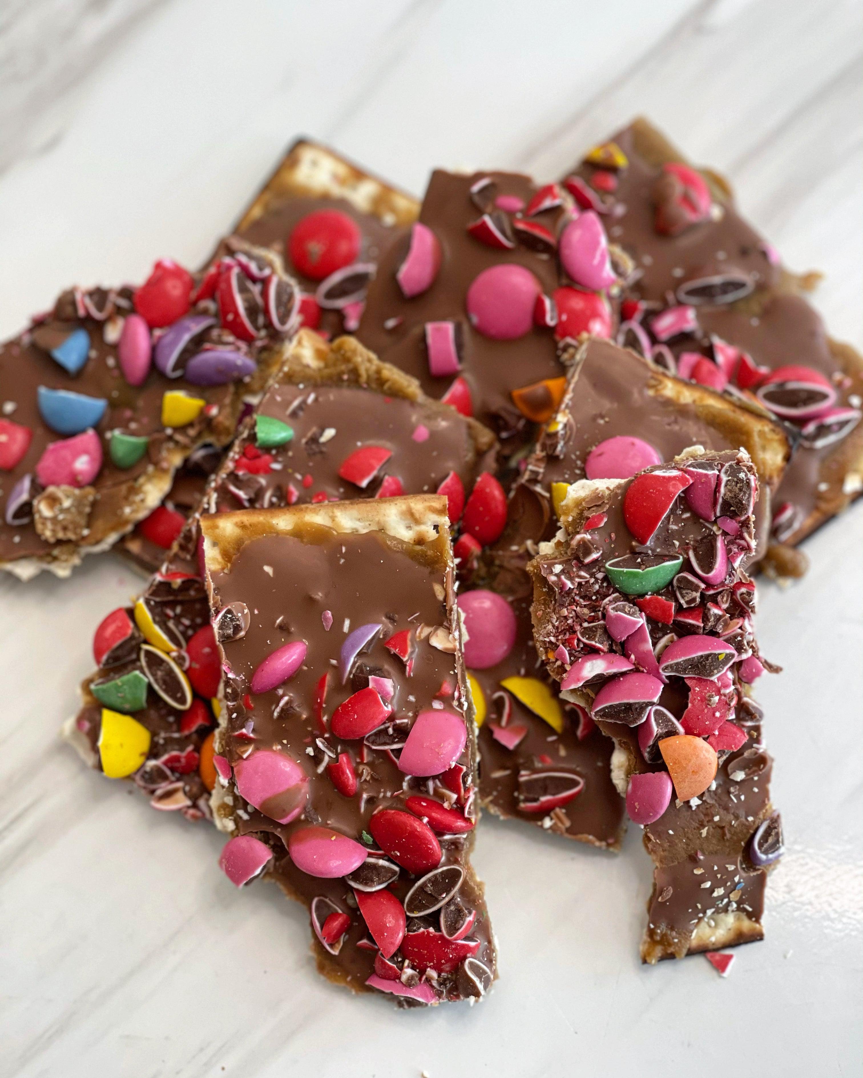 Matzah Crunch-Candy & Chocolate-curedcatering-Smarties-Cured Catering
