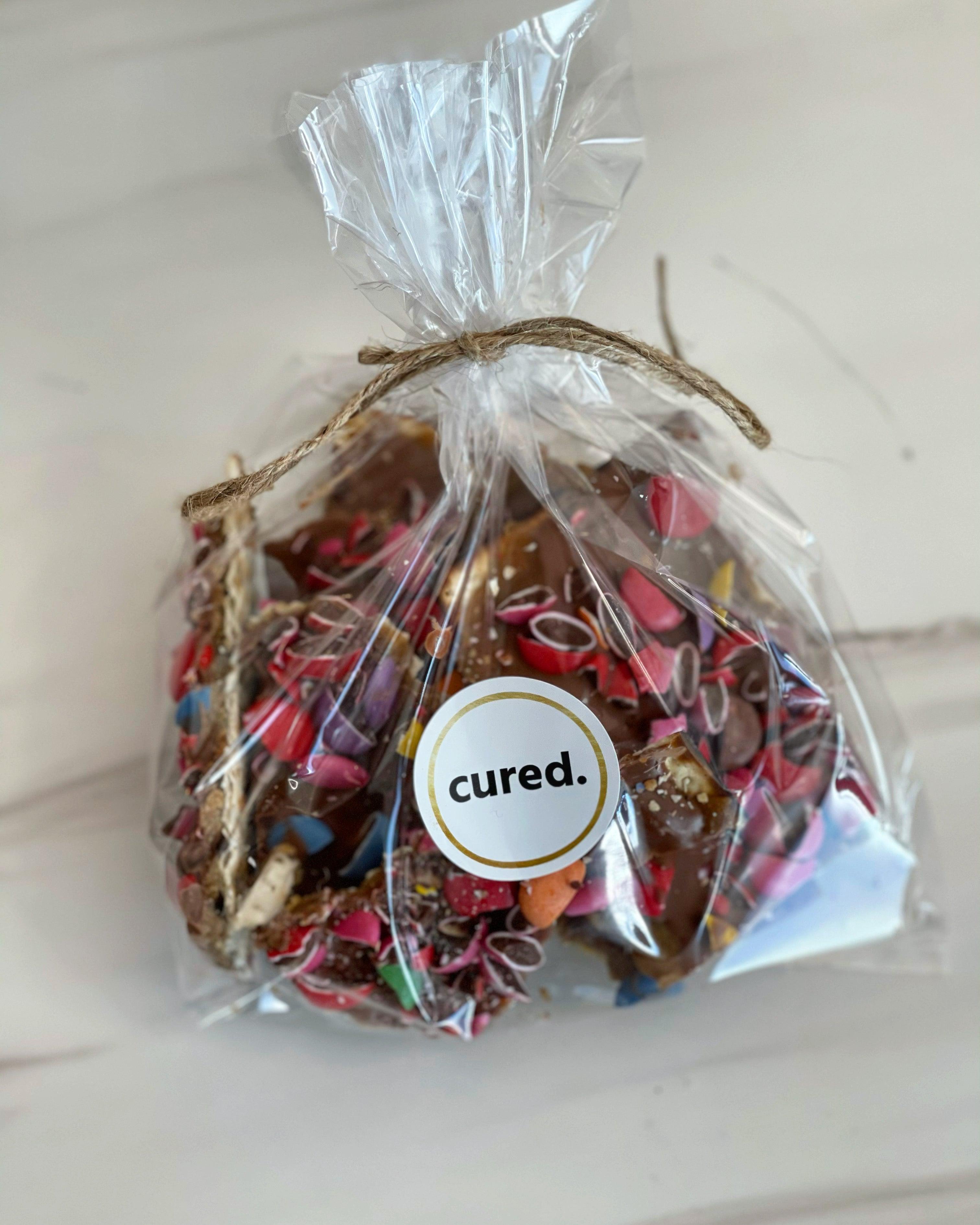 Matzah Crunch-Candy &amp; Chocolate-curedcatering-Smarties-Cured Catering