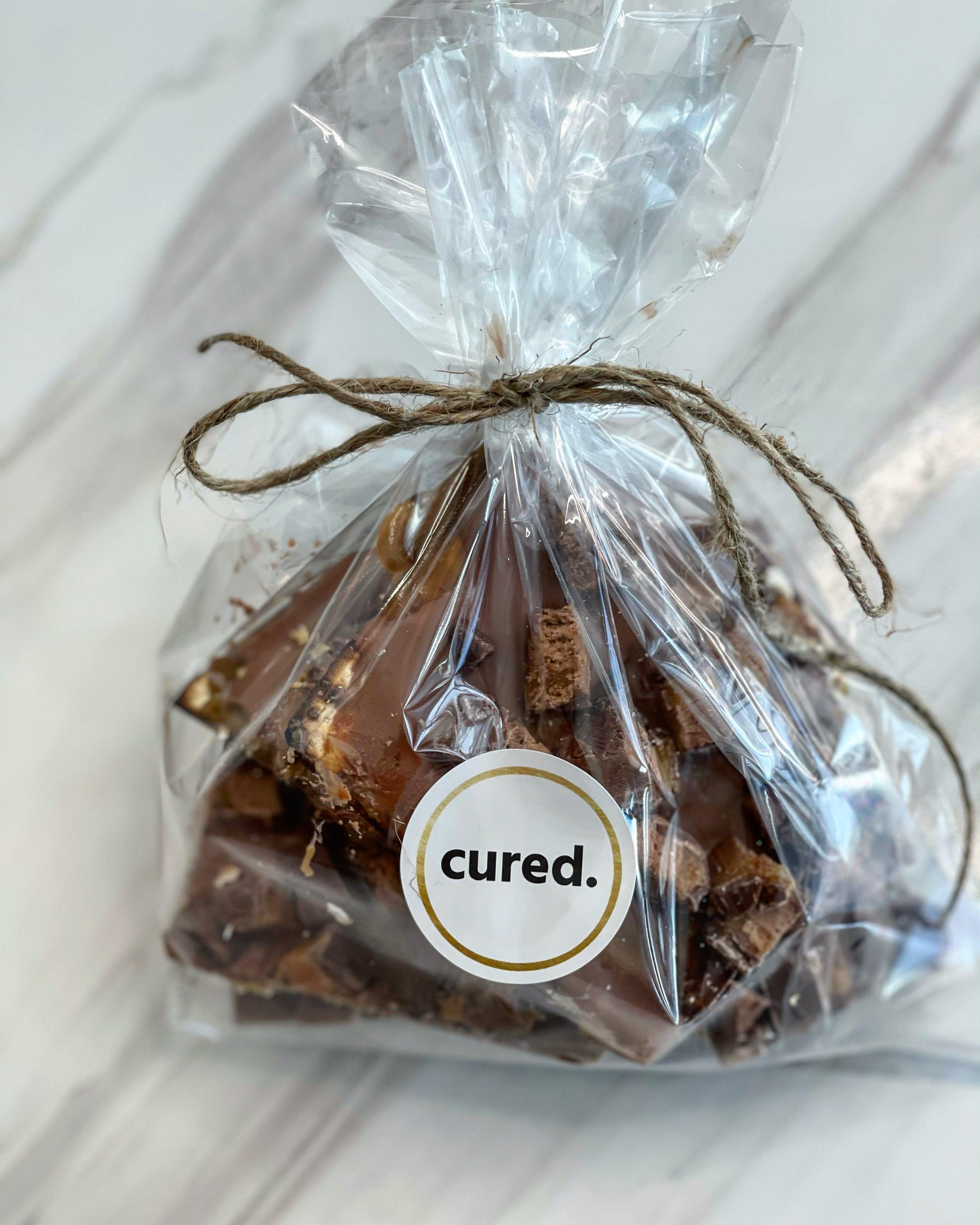 Matzah Crunch-Candy &amp; Chocolate-curedcatering-Smarties-Cured Catering