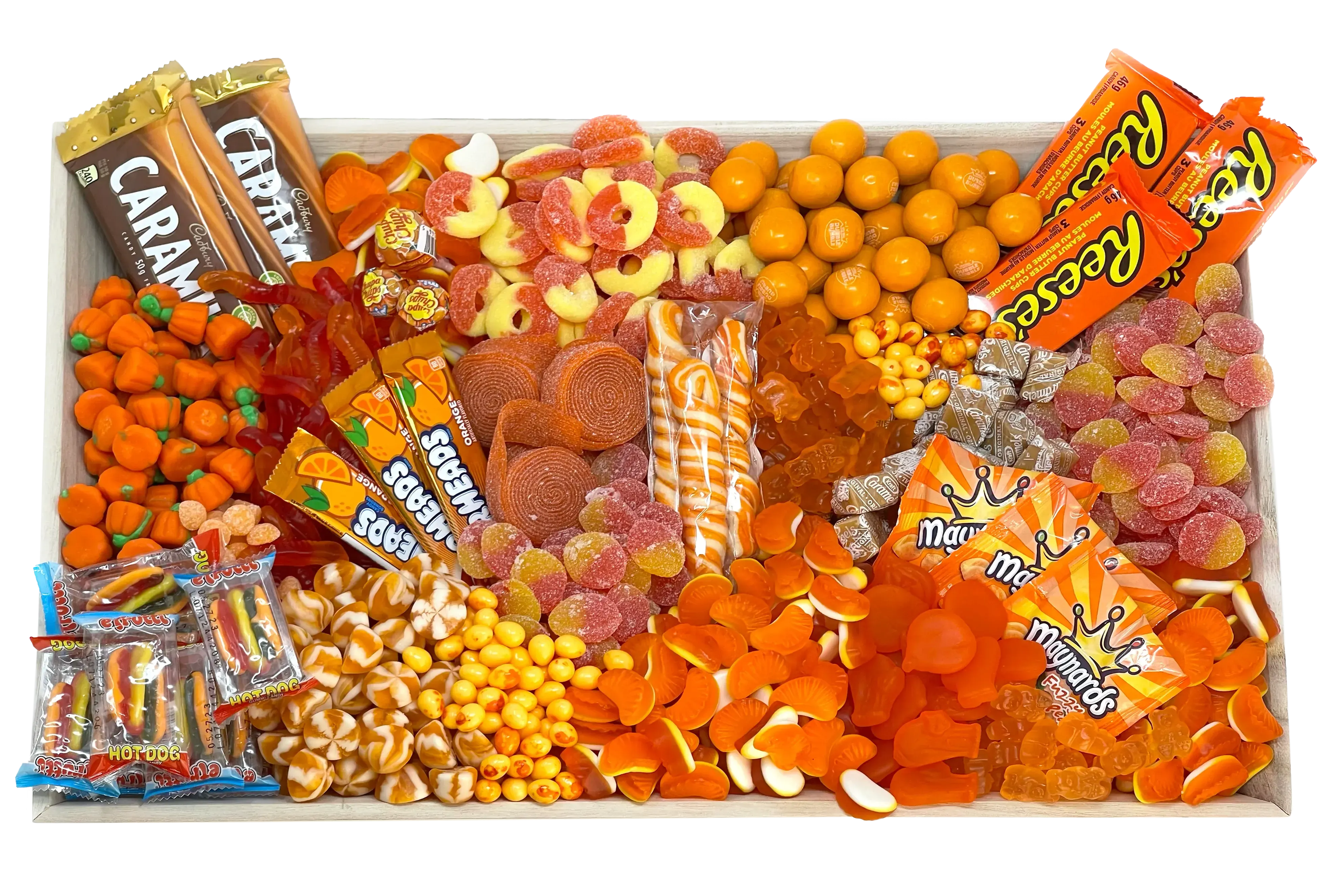 Orange Candy Platter-Candy & Chocolate-Cured Catering-Large-Cured Catering
