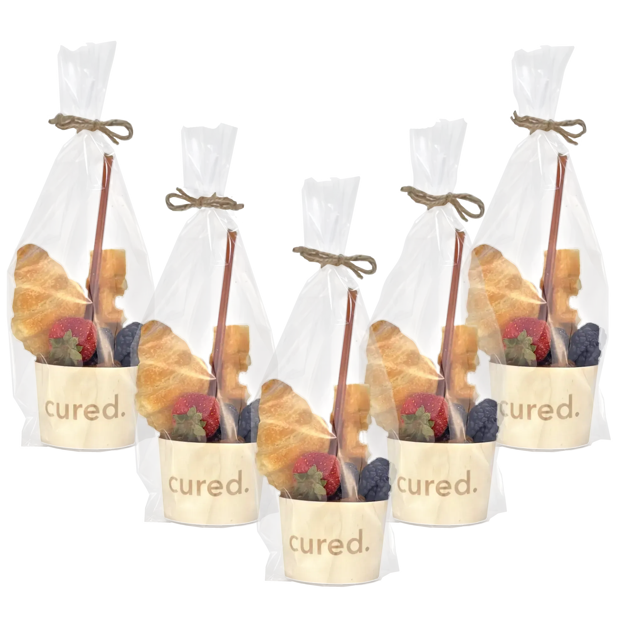 Personal Brunch Cups-charcurerie-curedcatering-1 Cup-Cured Catering