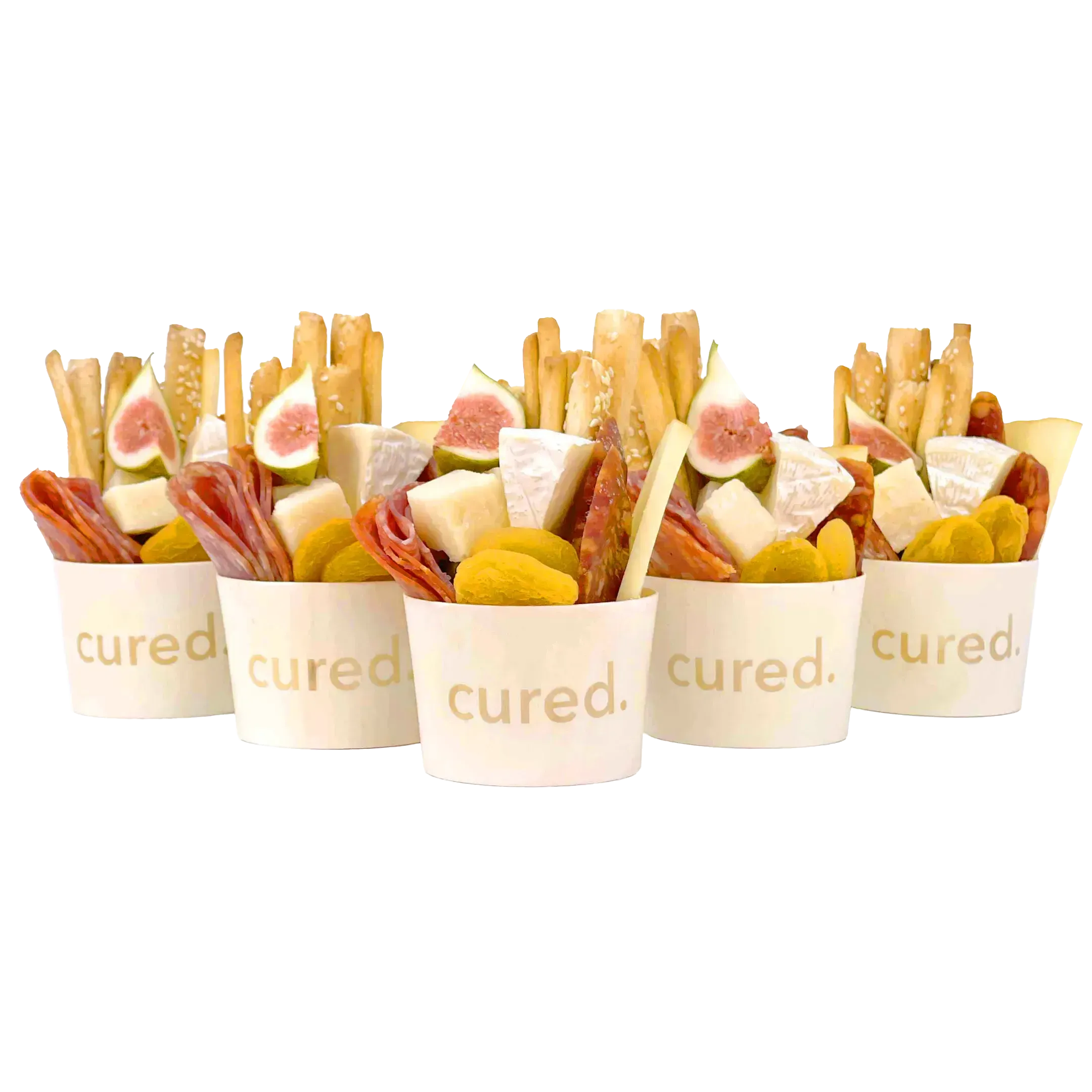 Personal Charcuterie Cups-charcurerie-curedcatering-1 Cup-Classic-Cured Catering