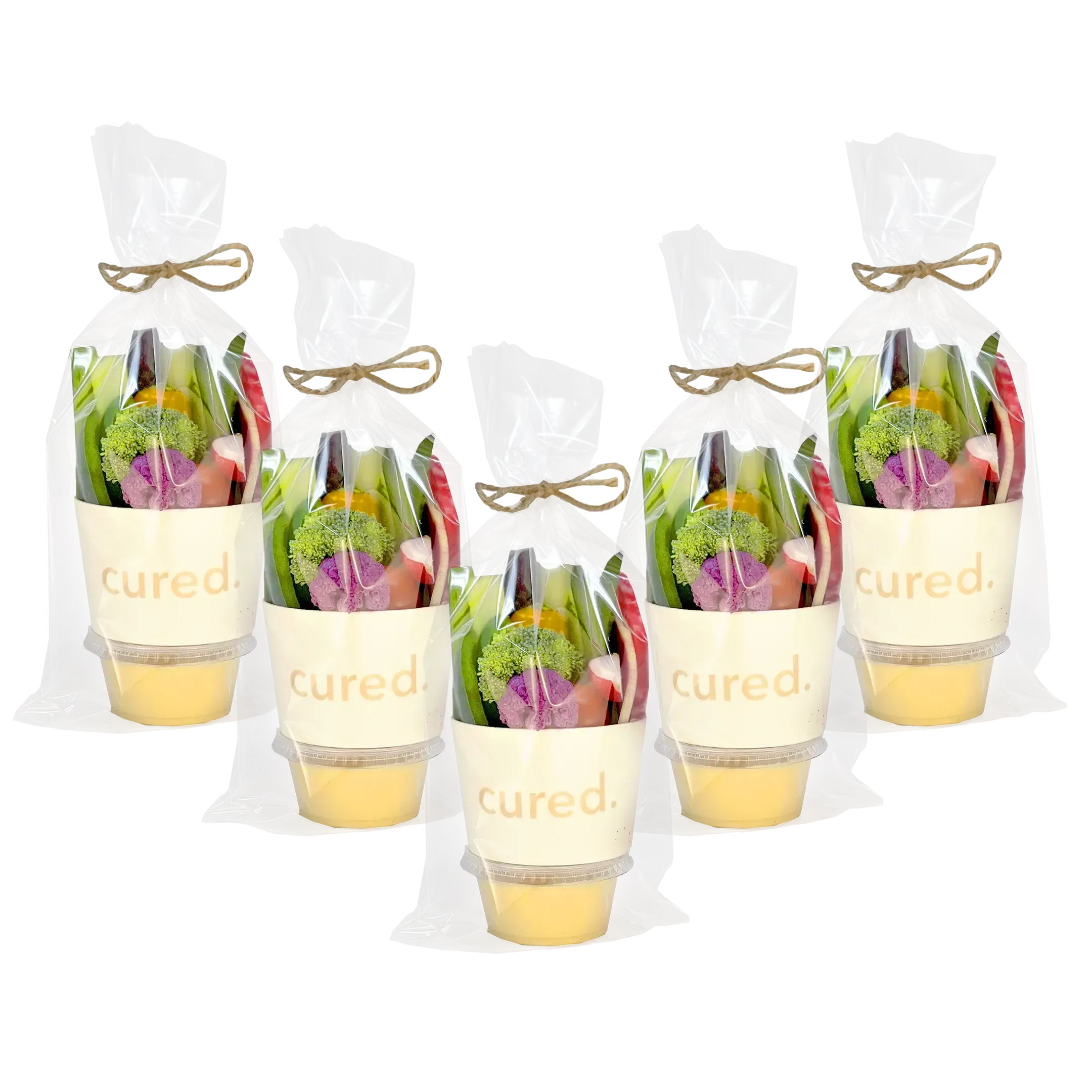 Personal Crudités-charcurerie-Cured Catering-1 Cup-Cured Catering