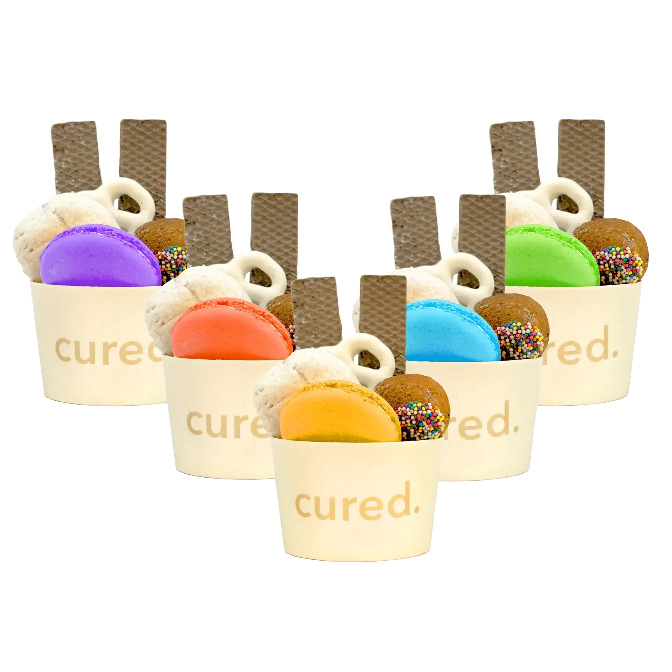 Personal Dessert Cups-Candy & Chocolate-curedcatering-1 Cup-Cured Catering