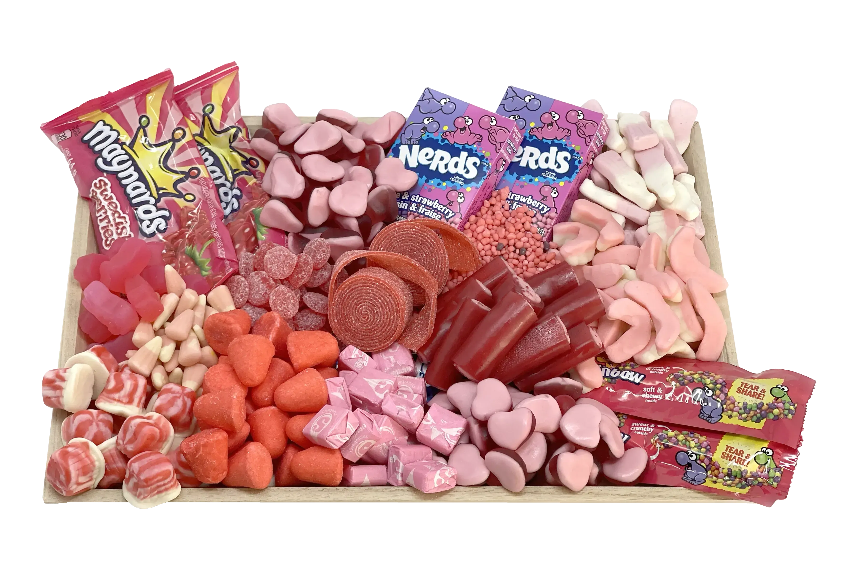 Pink Candy Platter-Candy & Chocolate-Cured Catering-Medium-Cured Catering