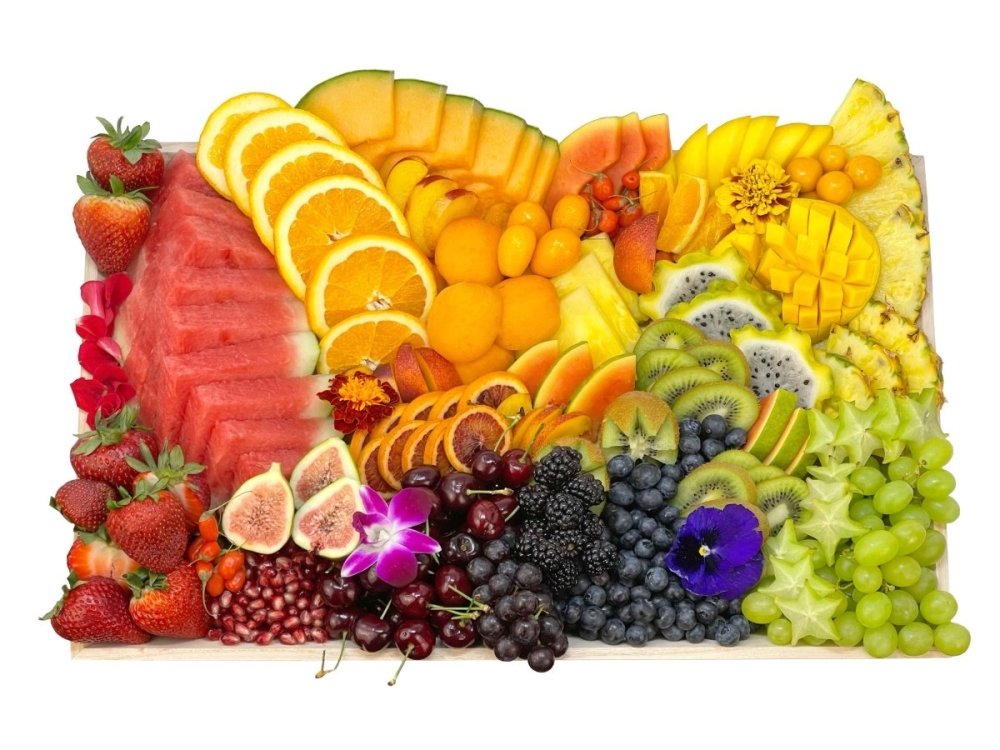Pride Fruit Tray-Food Gift Baskets-curedcatering-Large-Cured Catering