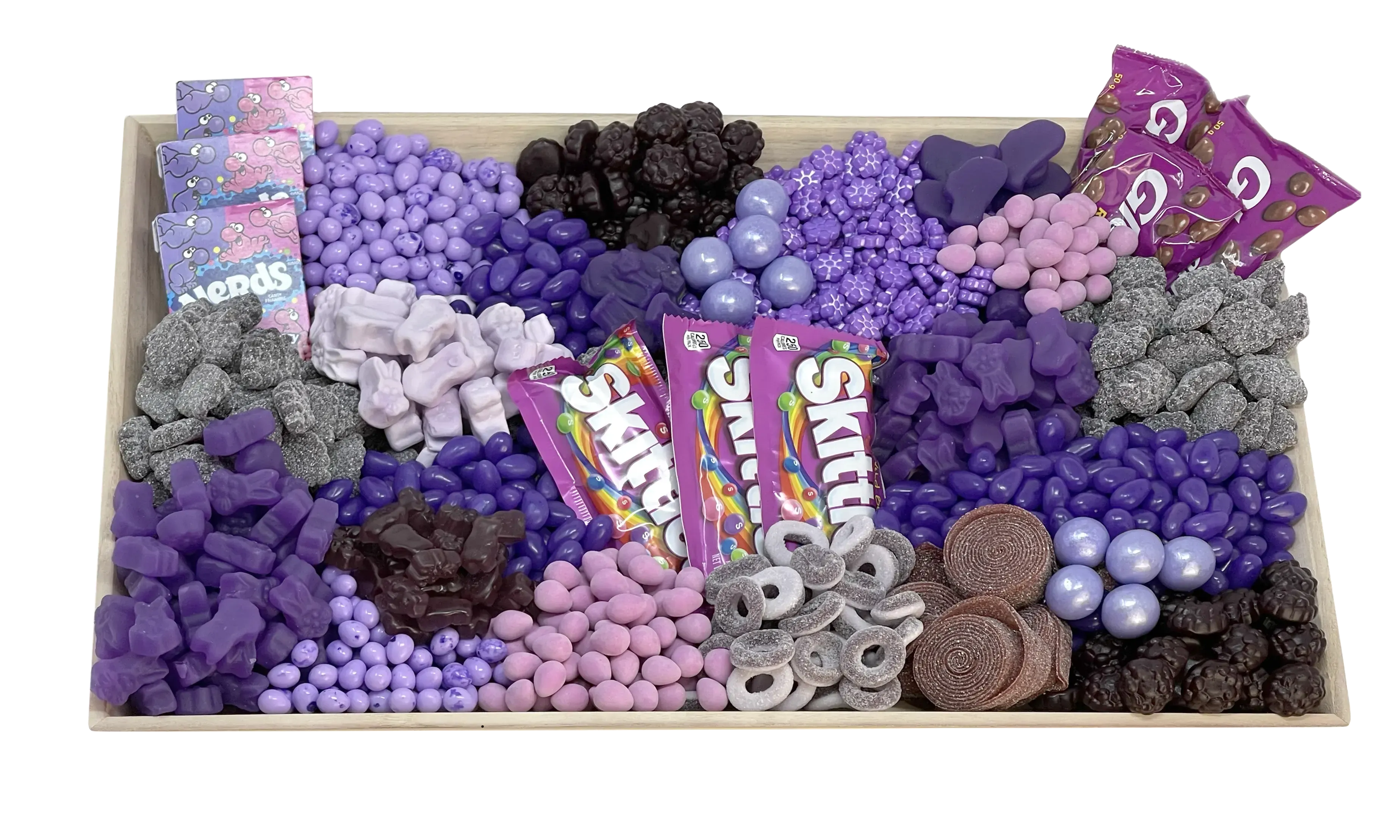 Purple Candy Platter-Candy & Chocolate-Cured Catering-Large-Cured Catering