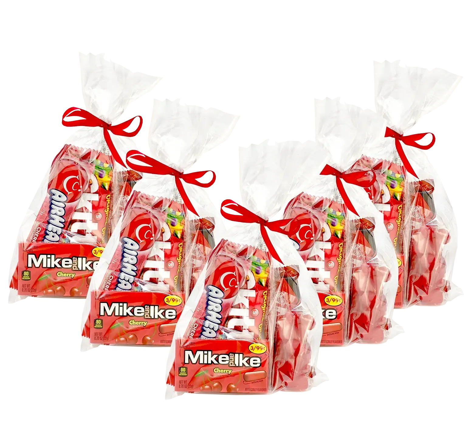 Red Loot Bags-Candy & Chocolate-curedcatering-Five Loot Bags-No Dietary-Cured Catering