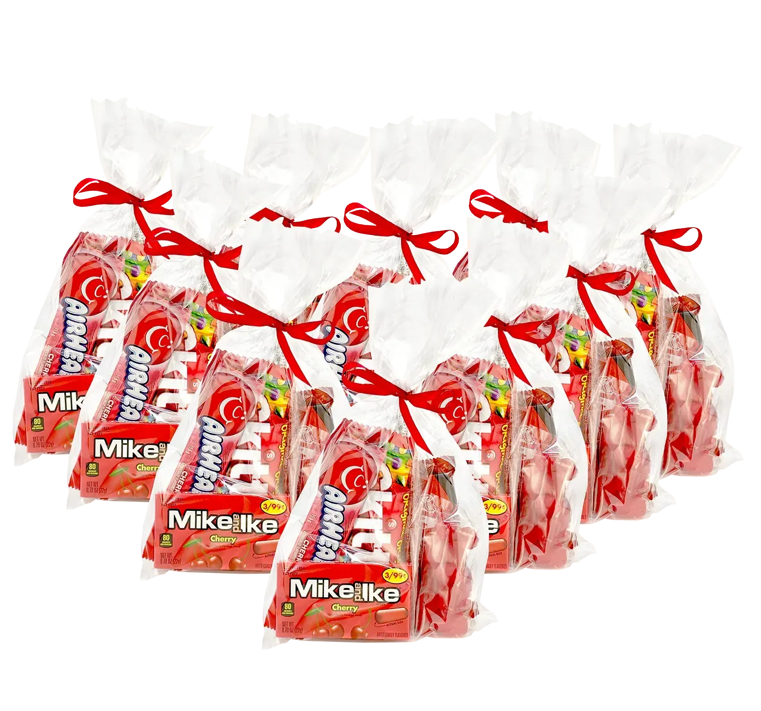 Red Loot Bags-Candy & Chocolate-curedcatering-Ten Loot Bags-No Dietary-Cured Catering