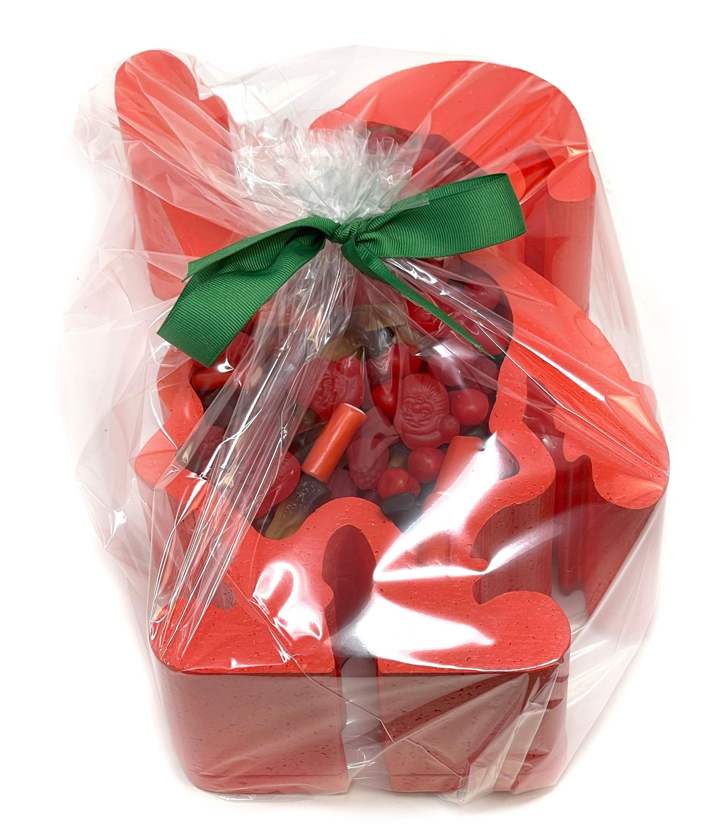 Santa Candy Tray-Food Gift Baskets-curedcatering-No Add Ons-Cured Catering