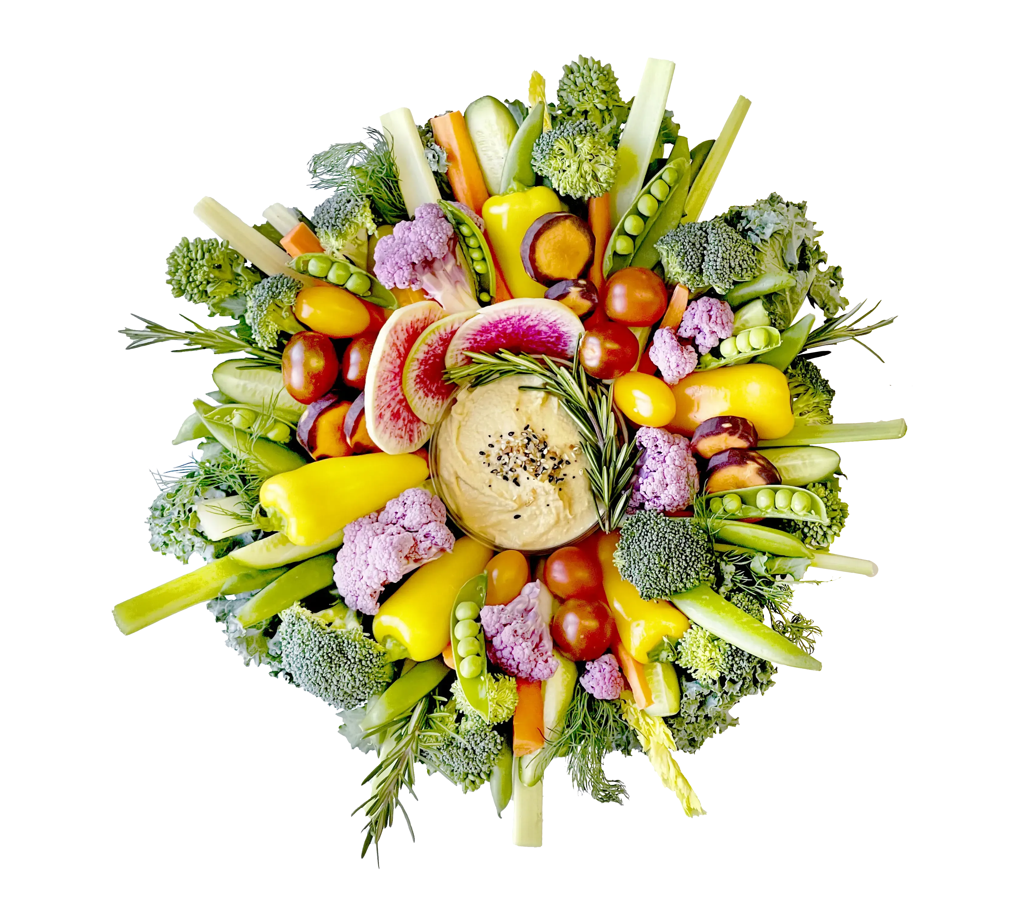 Small Crudités Platter-Food Gift Baskets-Cured Catering-Cured Catering