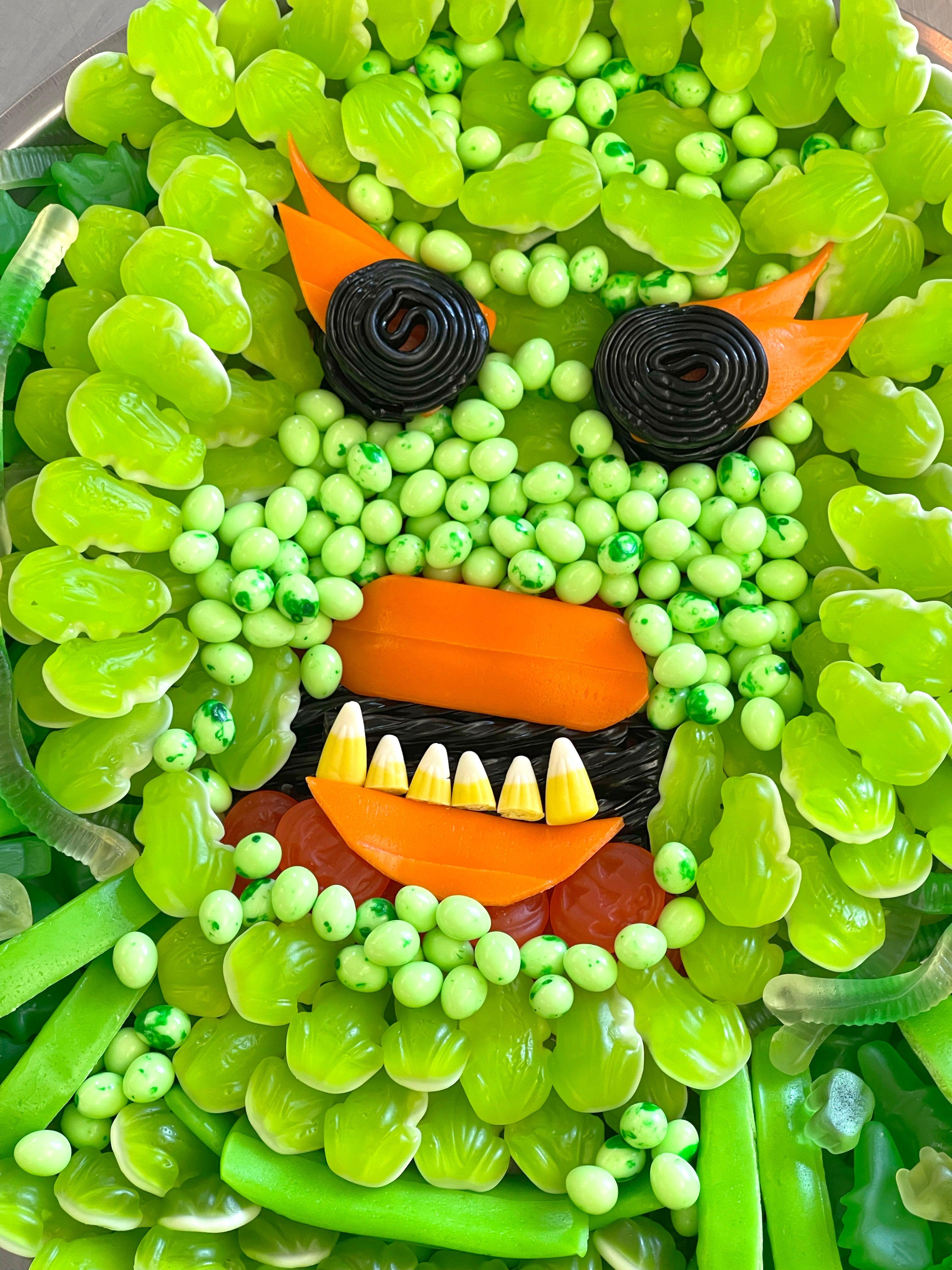Swamp Monster Candy Tray-Charcuterie-Corporate Catering Toronto-Best Charcuterie-Catering Toronto-Cured Catering