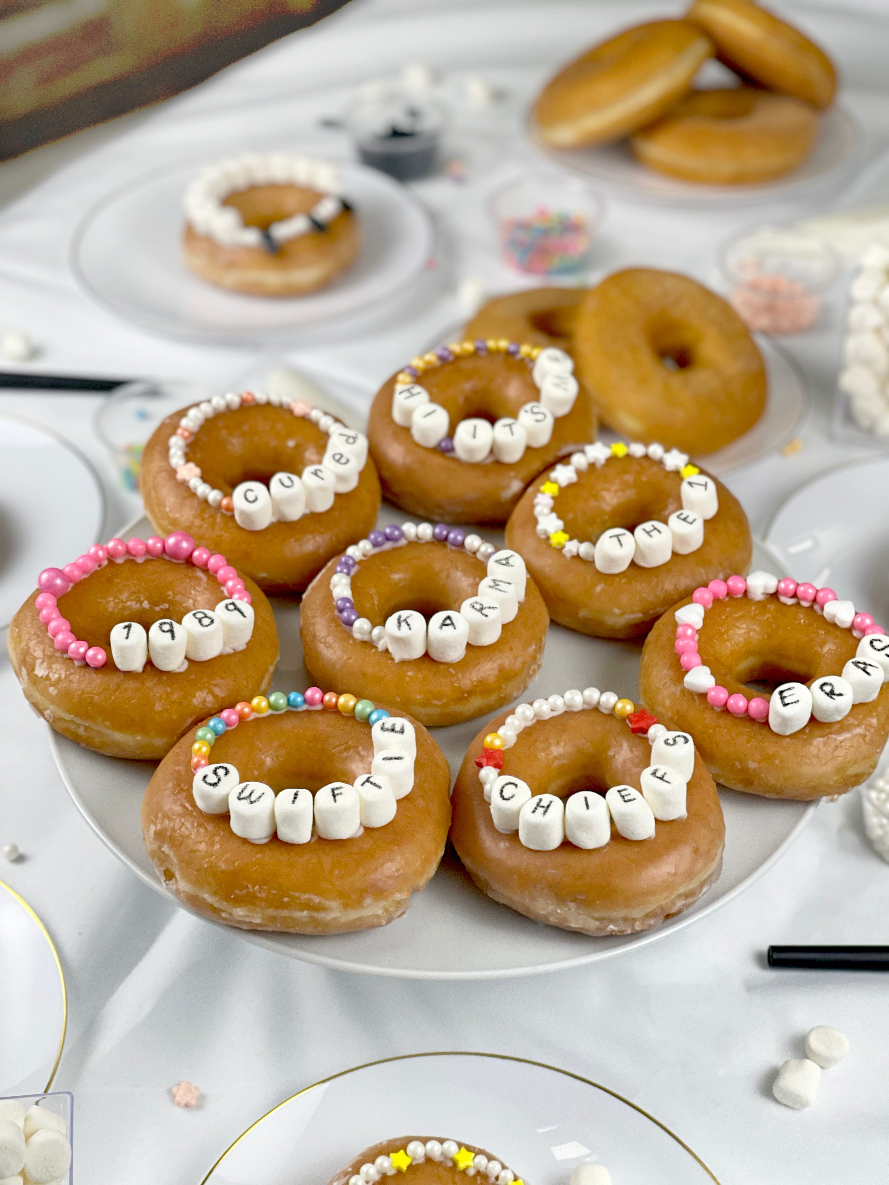 Swiftie Bracelet Donut Decorating Kit-Candy & Chocolate-curedcatering-Personal-Cured Catering