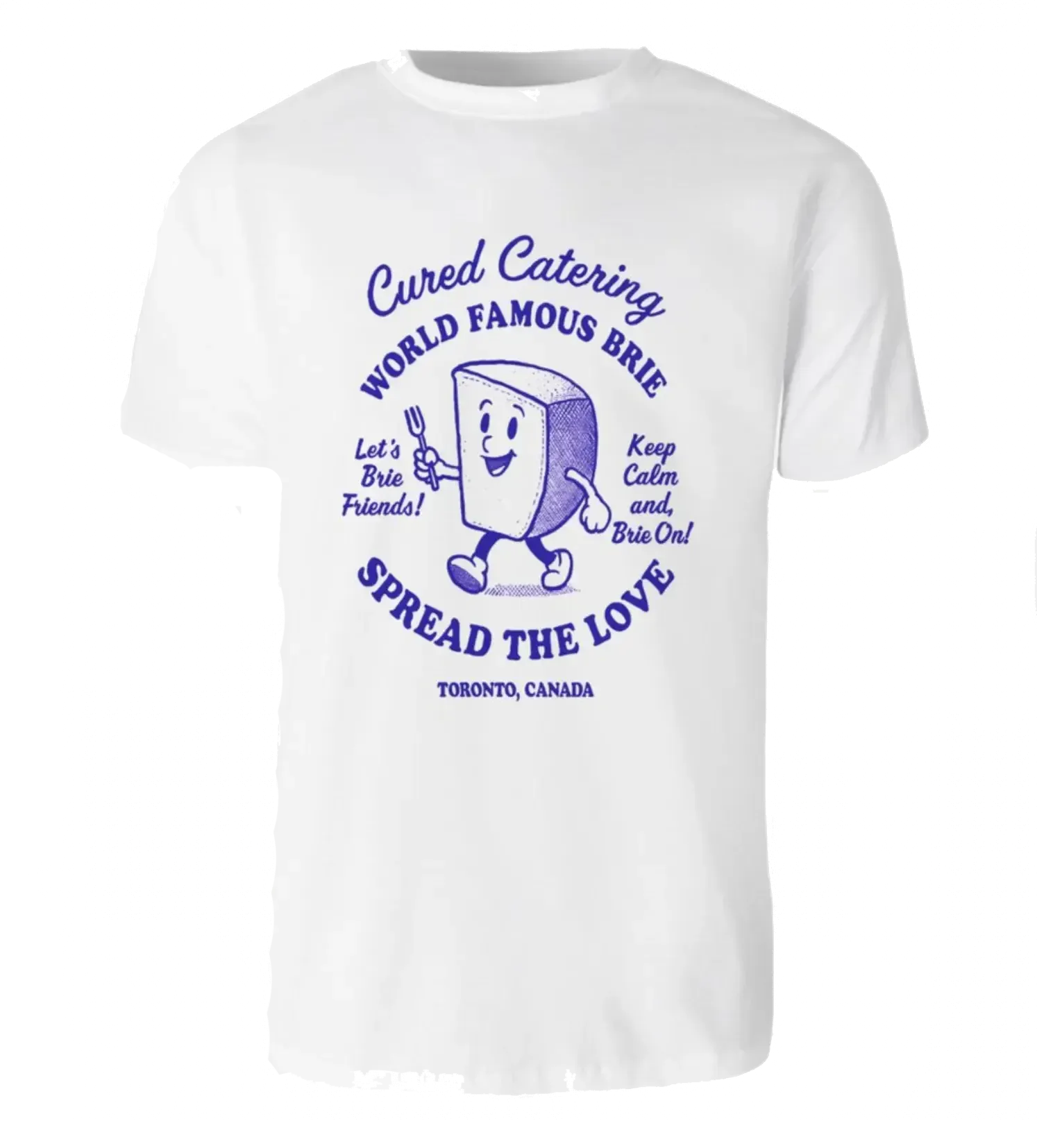 World Famous Brie Shirt - Large-Cured Catering-Cured Catering