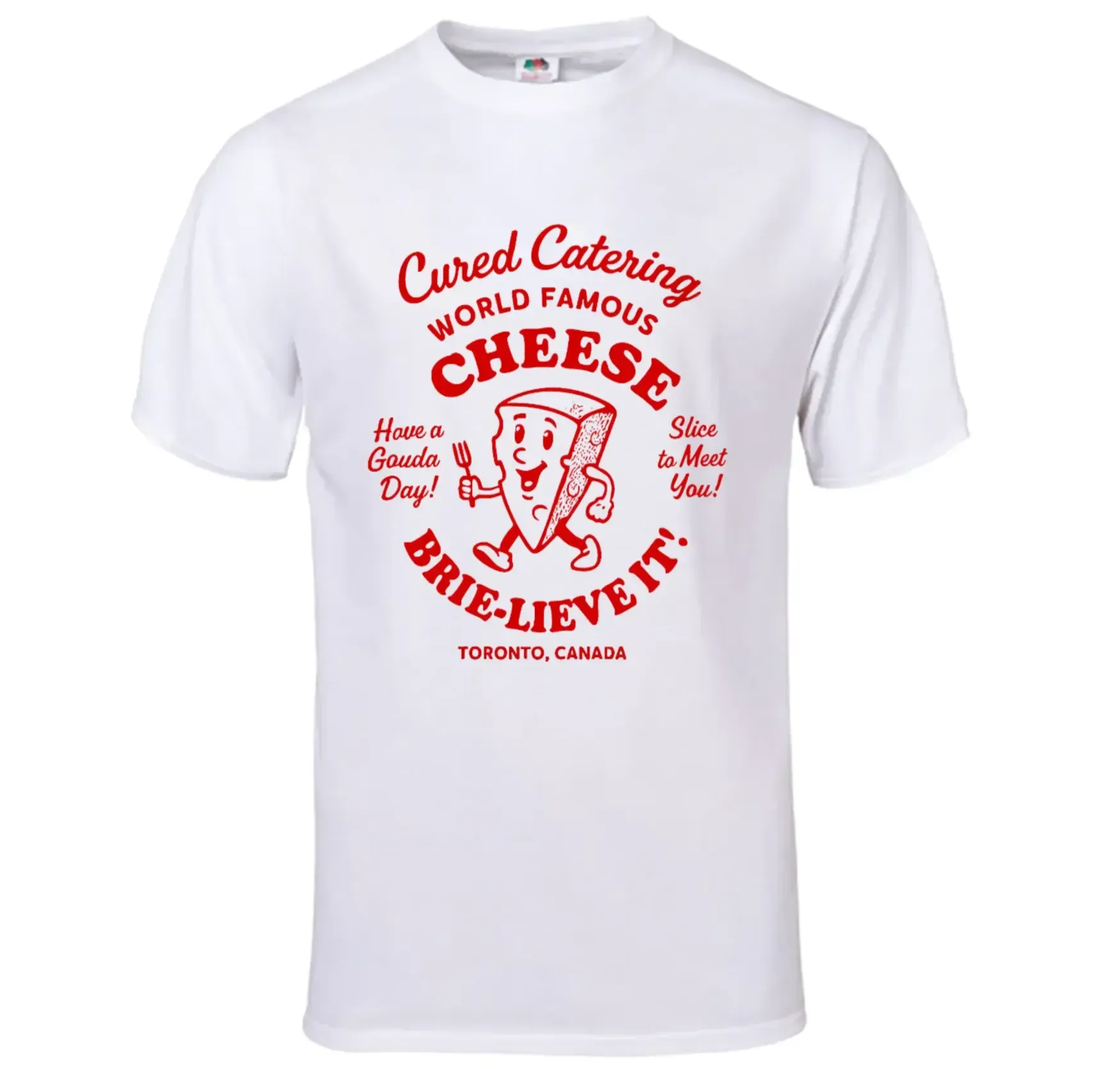 World Famous Cheese Shirt - 2XL-Cured Catering-Cured Catering