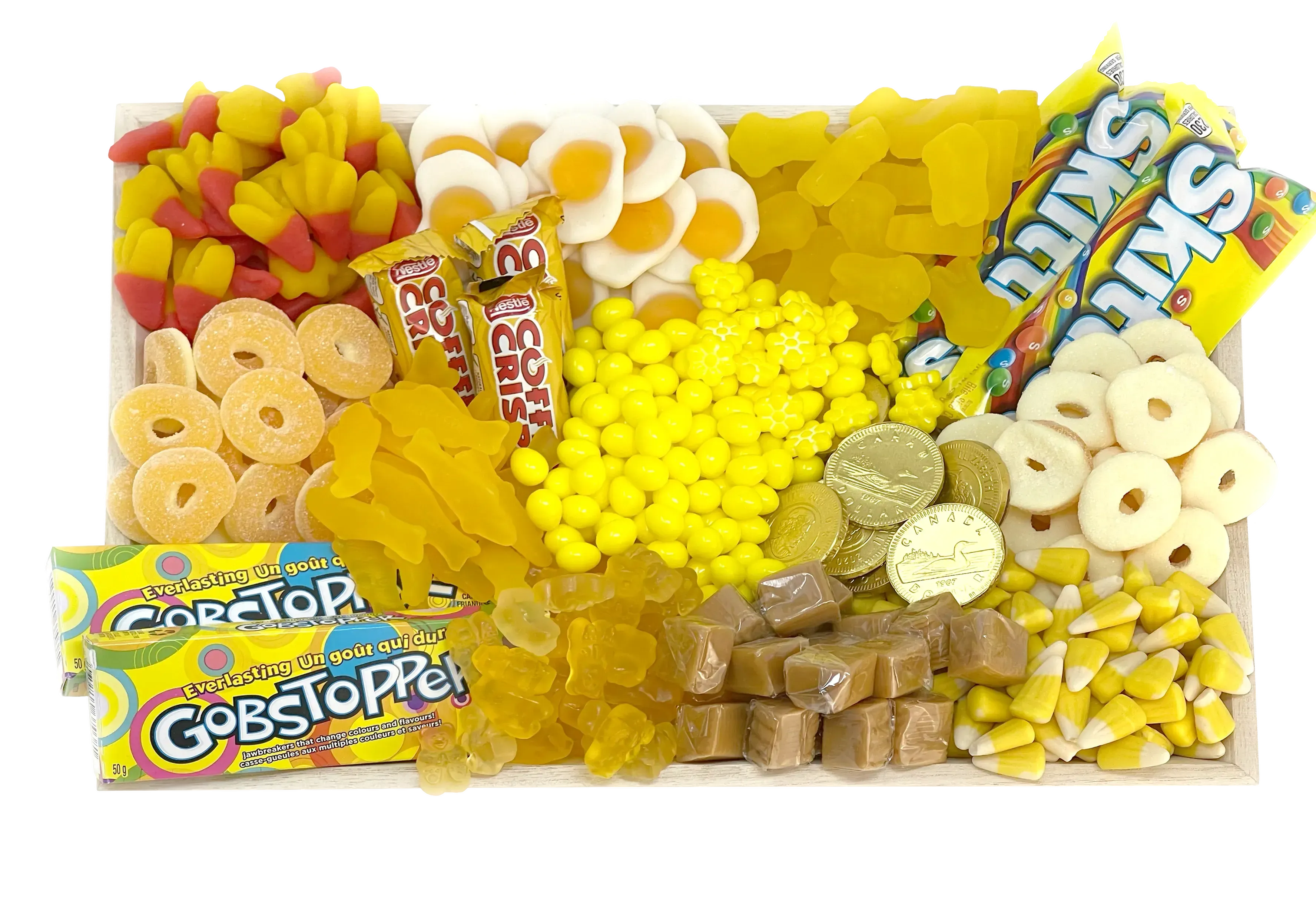 Yellow Candy Platter-Candy & Chocolate-Cured Catering-Medium-Cured Catering