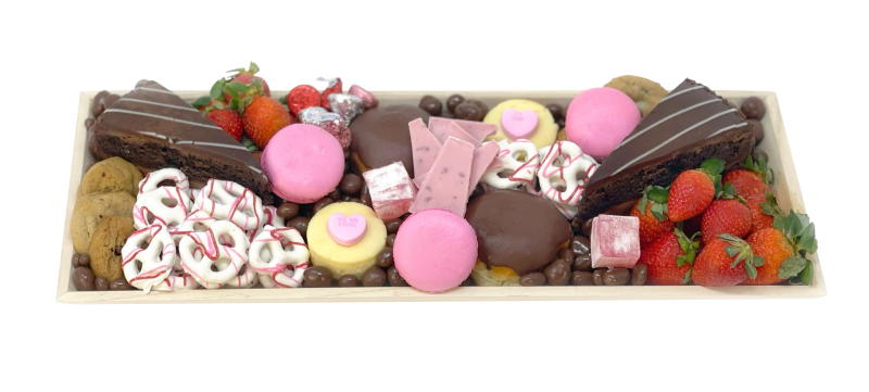 Be Mine Dessert Tray Table Runner - Cured Catering - catering - toronto