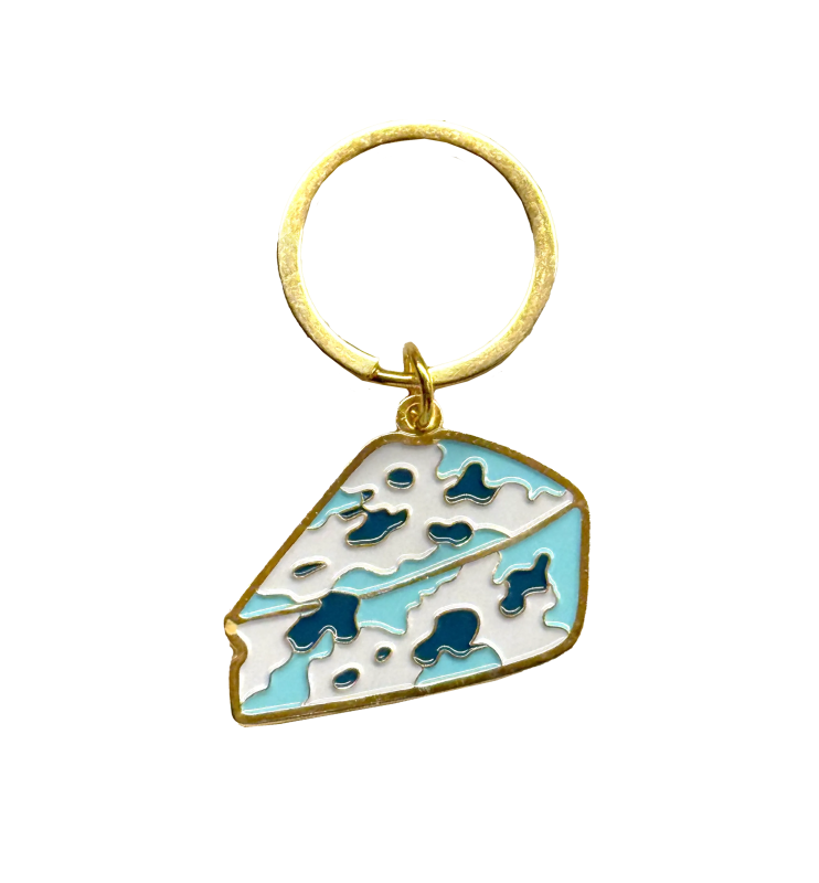 Blue Cheese Keychain - Cured Catering Catering and Gifts Delivered in ...