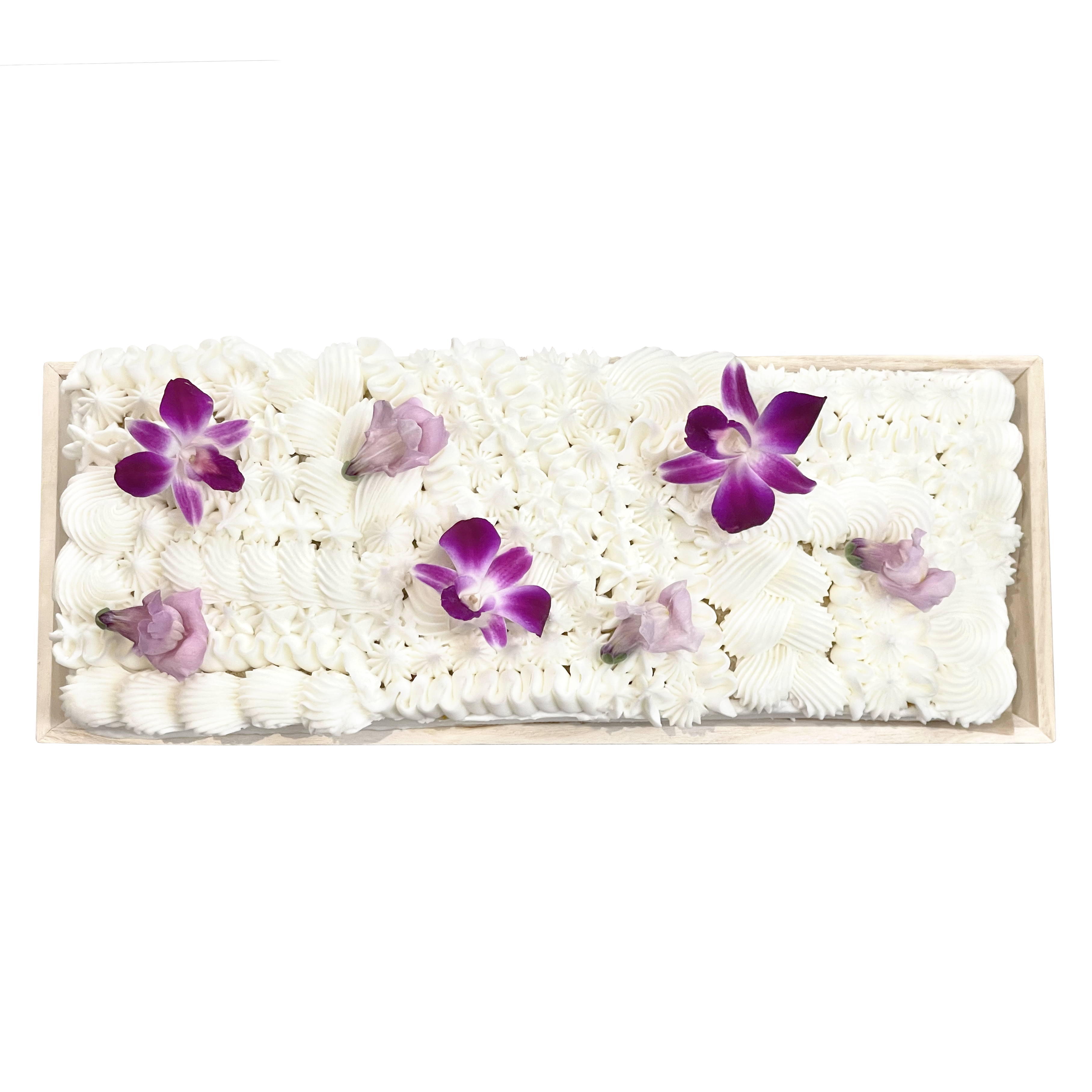 Floral Table Runner Cake