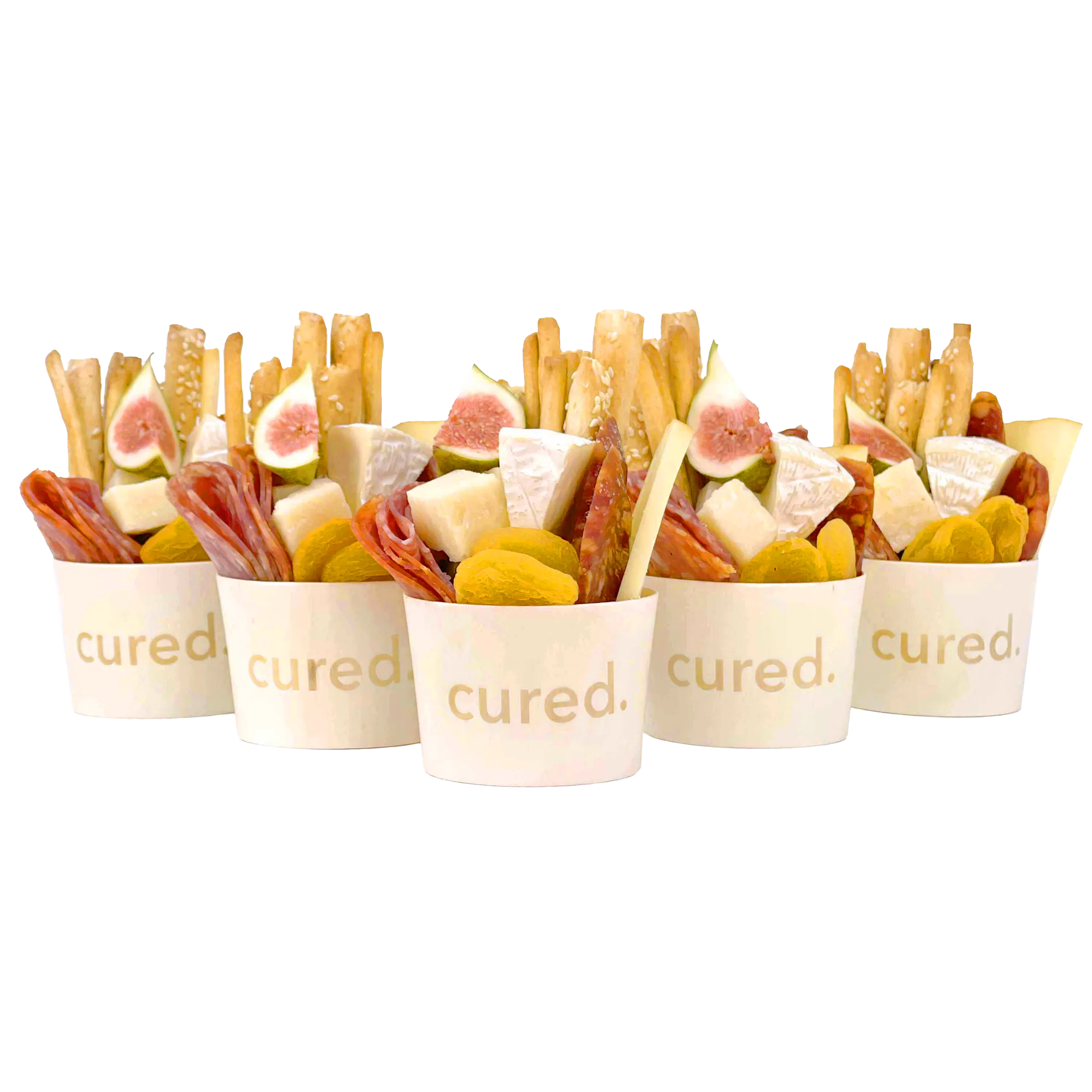 Personal Charcuterie Cups-charcurerie-curedcatering-1 Cup-Classic-Cured Catering