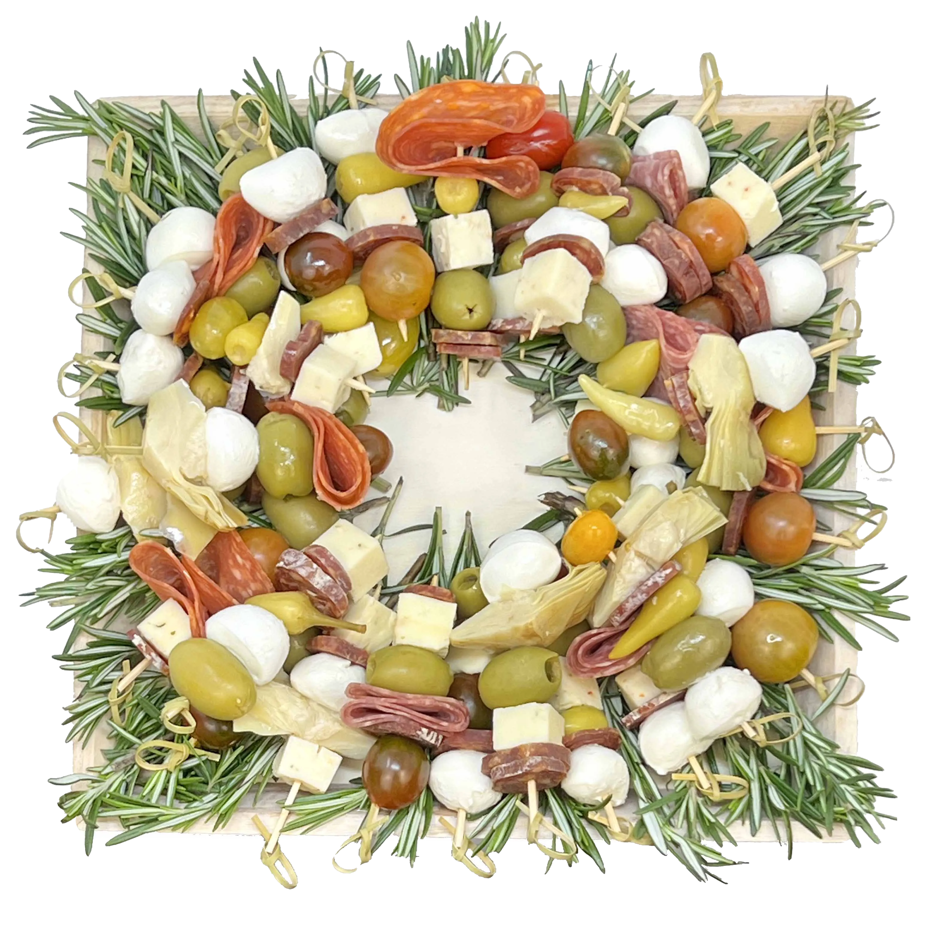 Charcuterie Wreath-Food Gift Baskets-Cured Catering-No Add Ons-Cured Catering